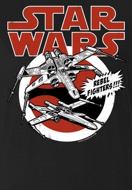LOGOSHIRT T-Shirt X-Wings mit großem Star-Wars-Frontprint