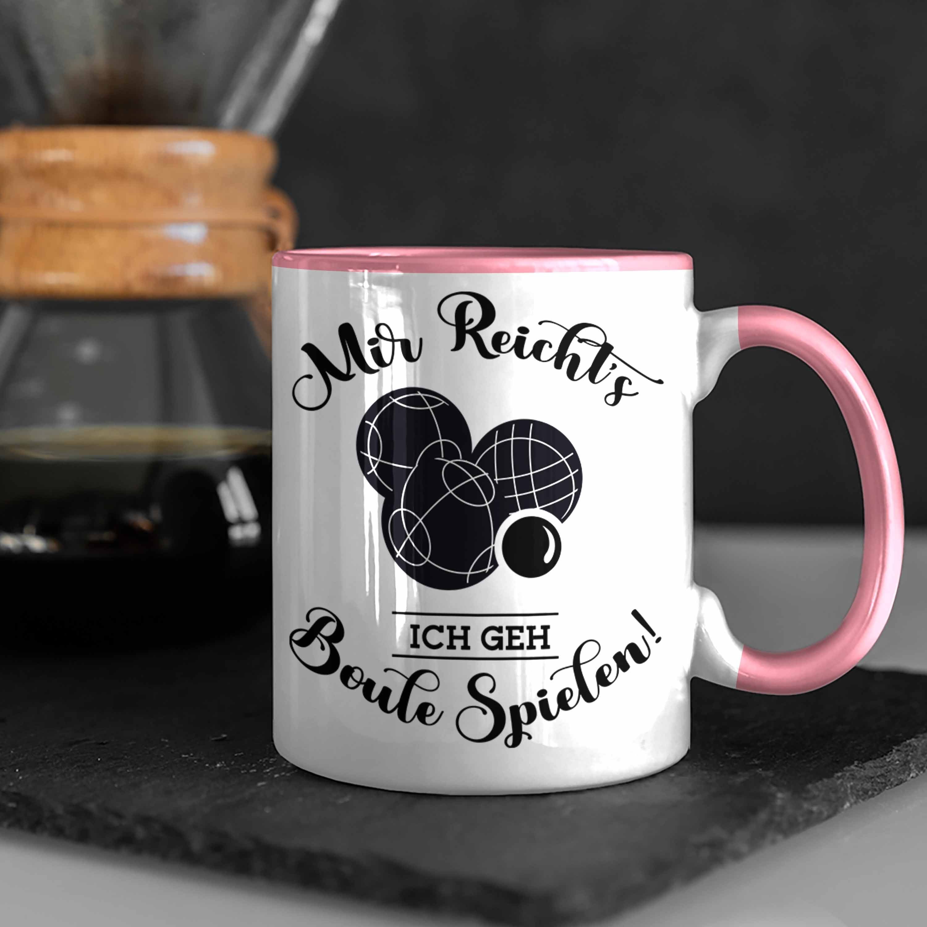 Spruch Geschenk Ich Boule Tasse Tasse Reichts Geschenkidee Boule-Spieler Mir Trendation Rosa