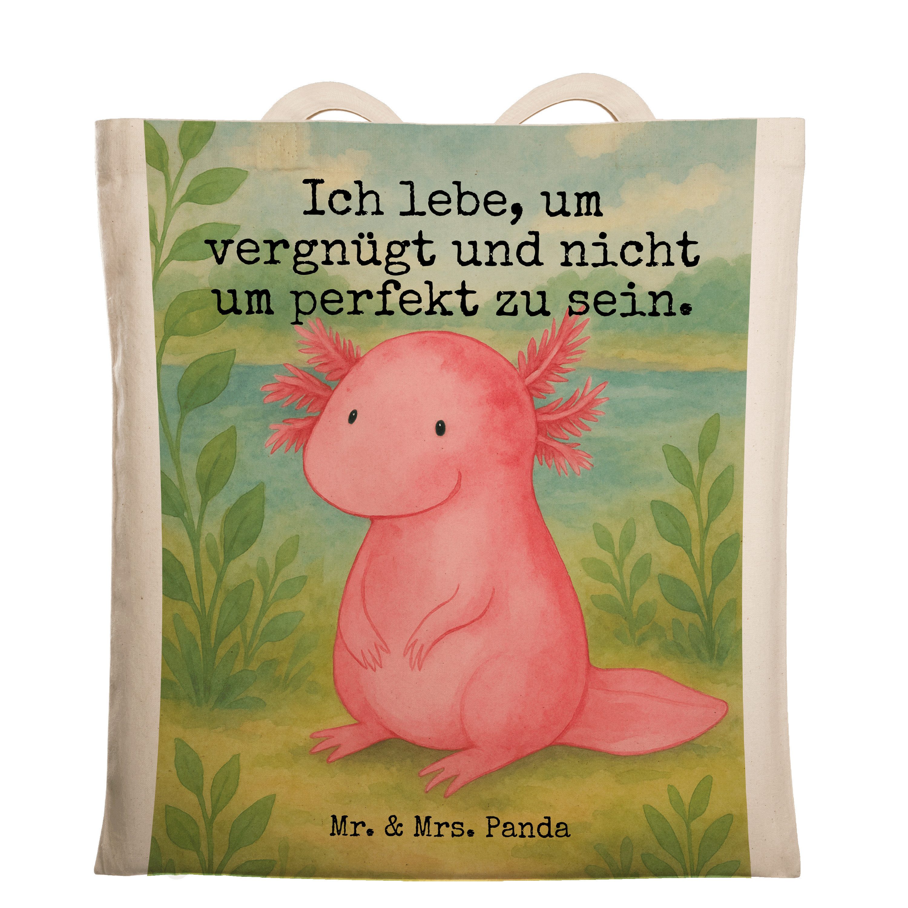 Tragetasche Axolotl Niedlich Design