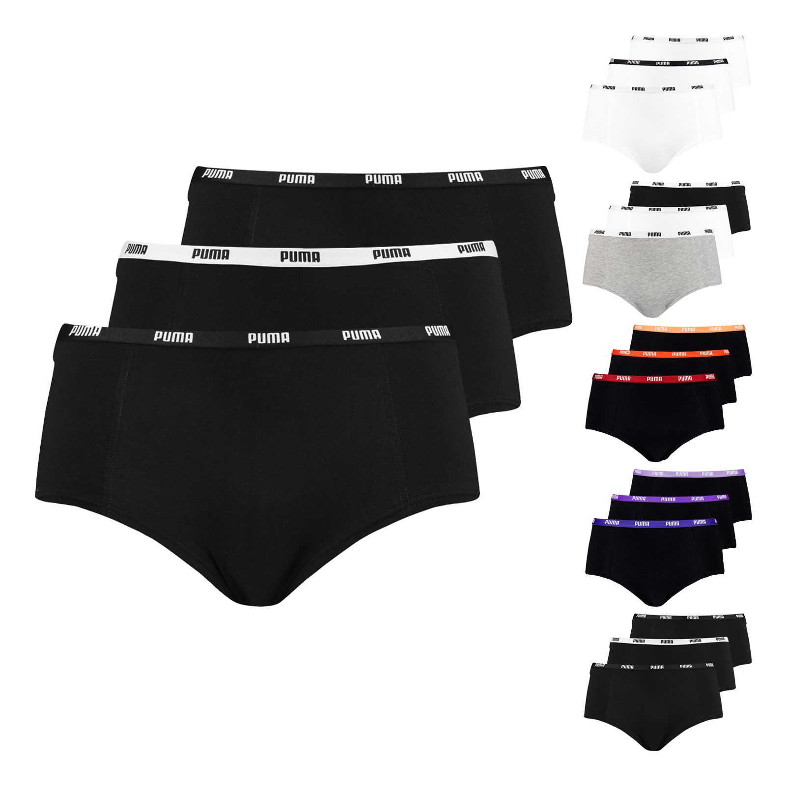PUMA Panty Mini Shorts (8-St., 3er günstig online kaufen