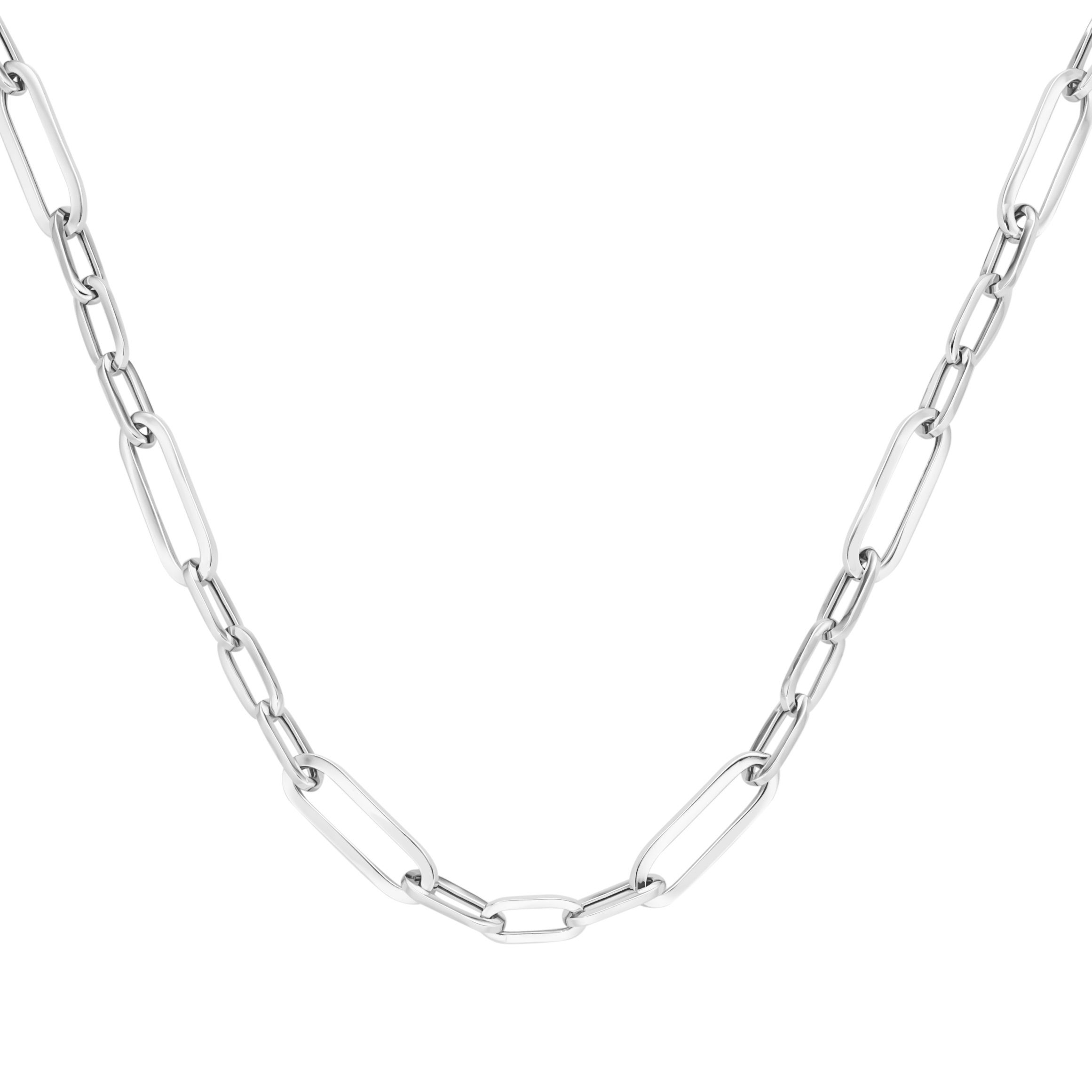 Silberkette Gliederkette 3/1, Silber 925