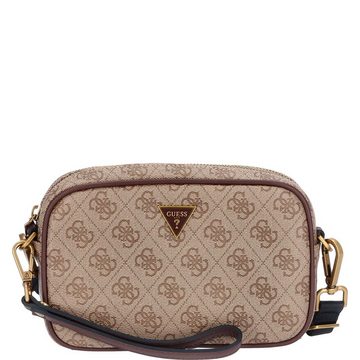 Guess Umhängetasche GUESS Umhängetasche klein Torino Beige-Brown (1-tlg)