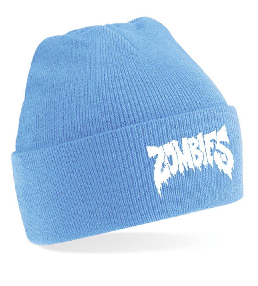 Beanie Unisex Erwachsenen Mütze Zombies Halloween apokalypse Flatbush