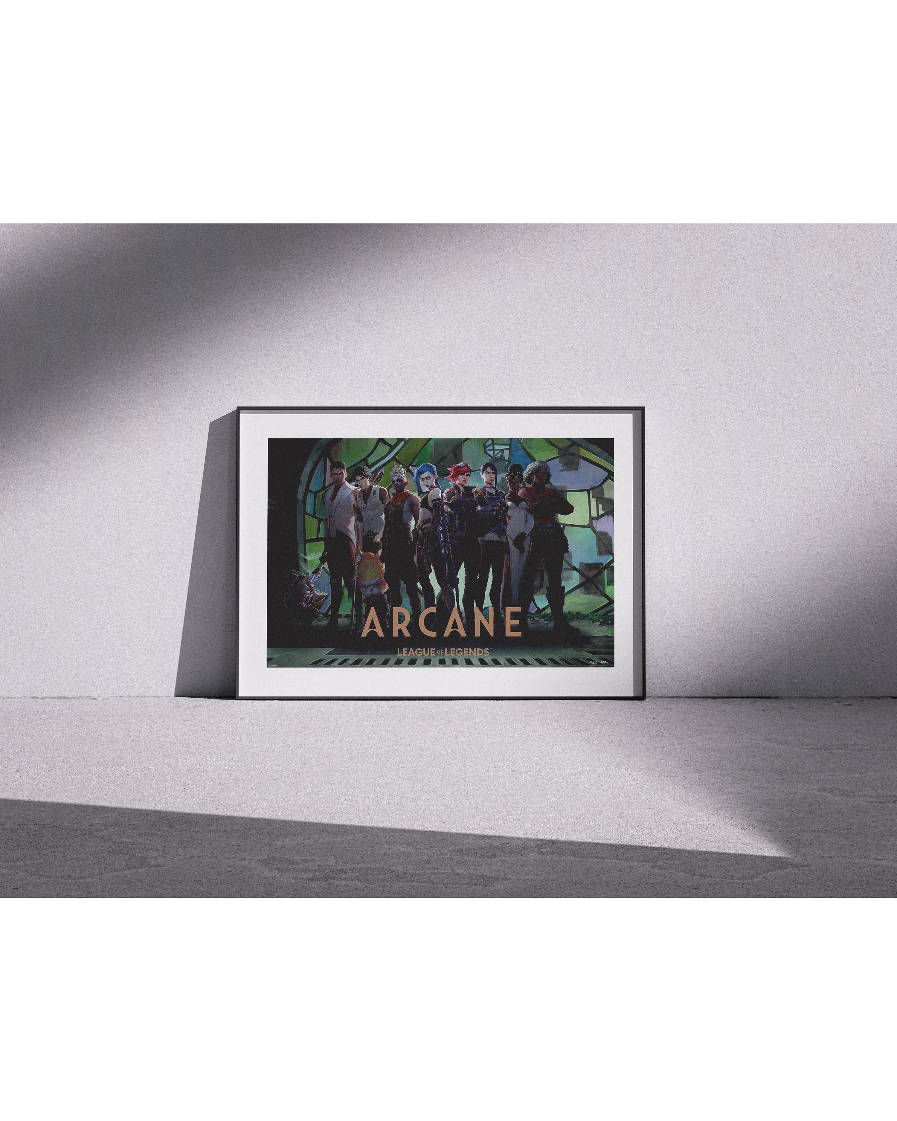 PYRAMID Poster Arcane Poster Zaun Collage League Of Legends 91,5 x 61 cm