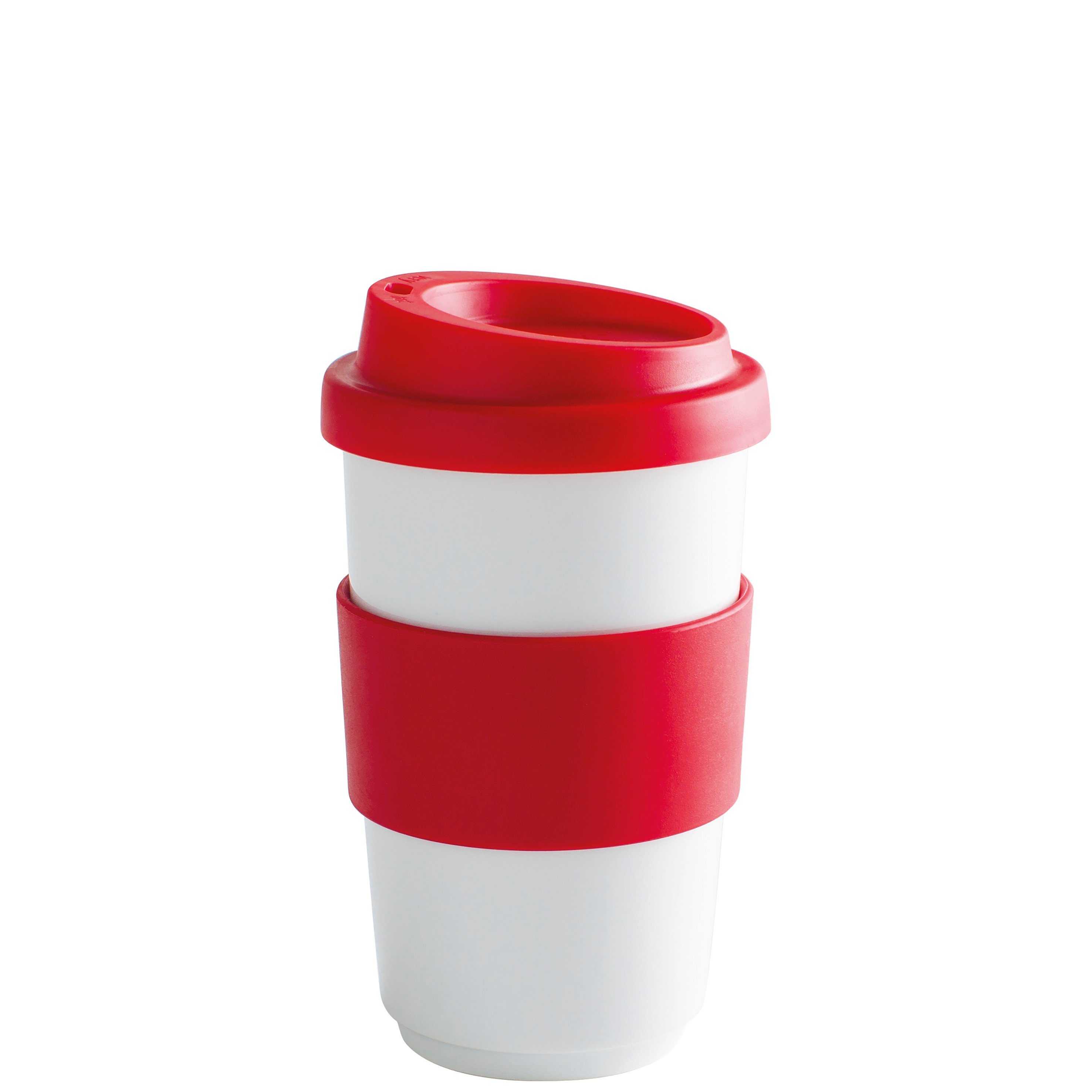 KAHLA Coffee-to-go-Becher Fillit Becher + Trinkdeckel, 1-tlg., Porzellan, Made in Germany