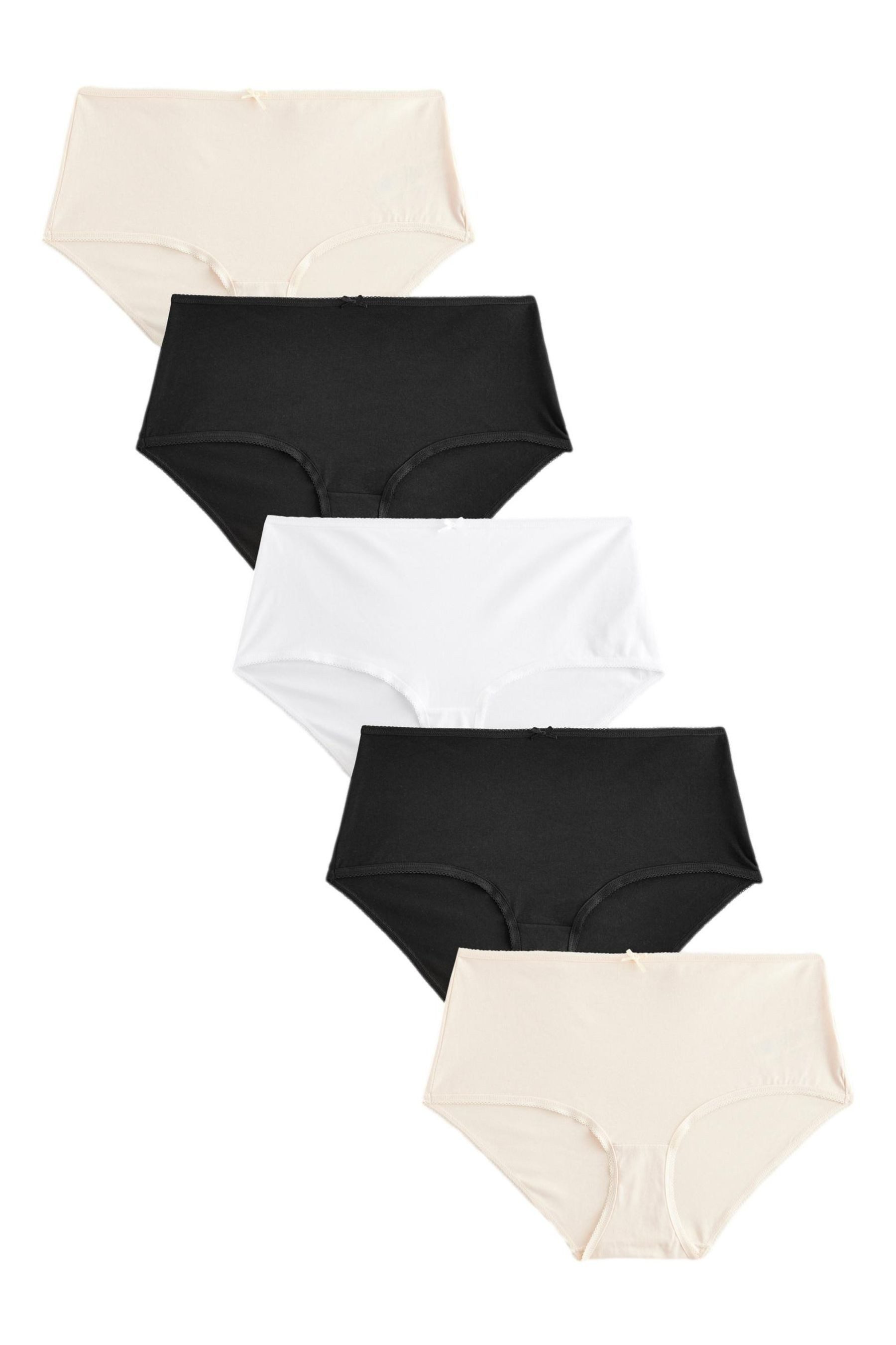 Midislip Slips im 5er-Pack, Shorts