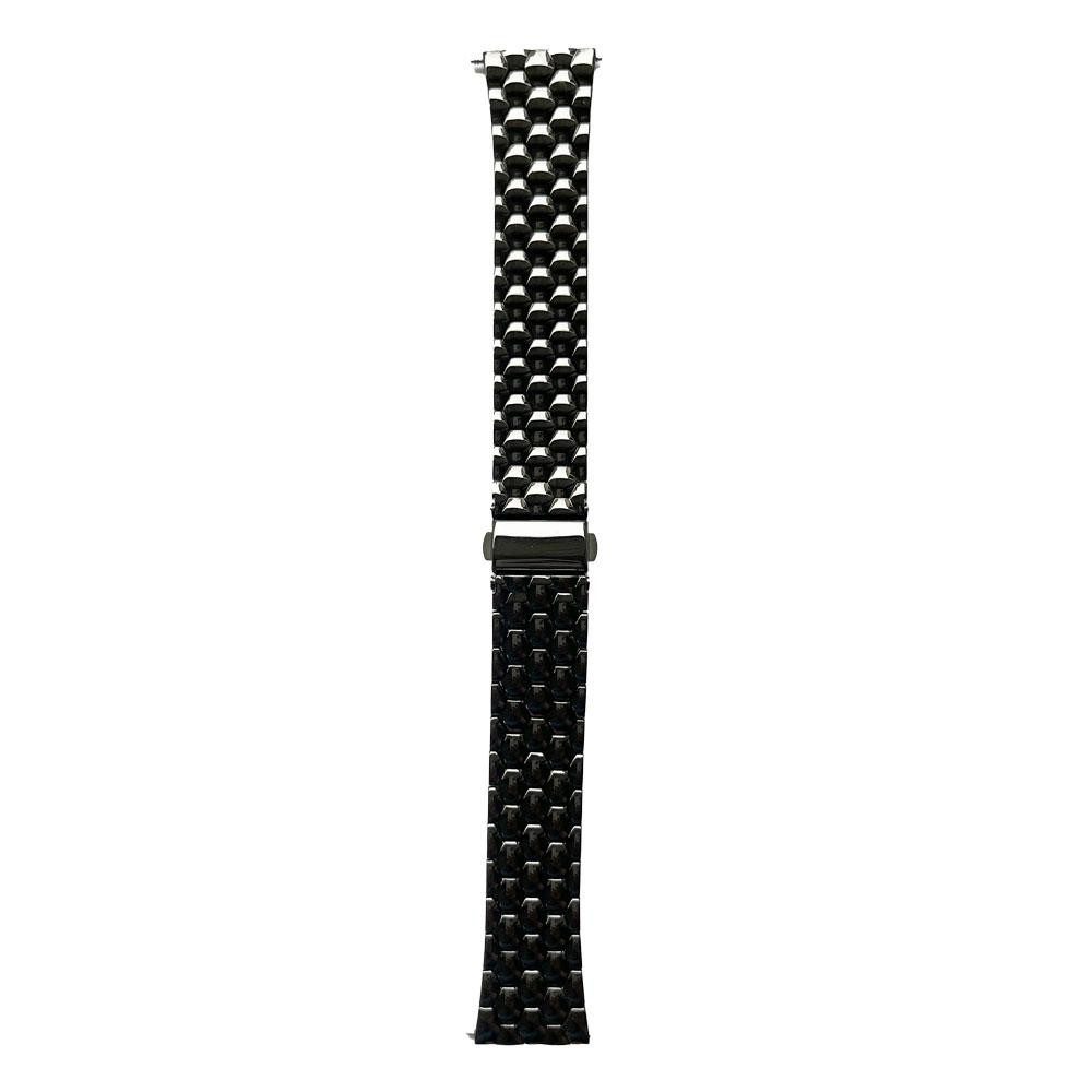 Peter Jäckel Smartwatch-Armband Armband 22mm Style Black
