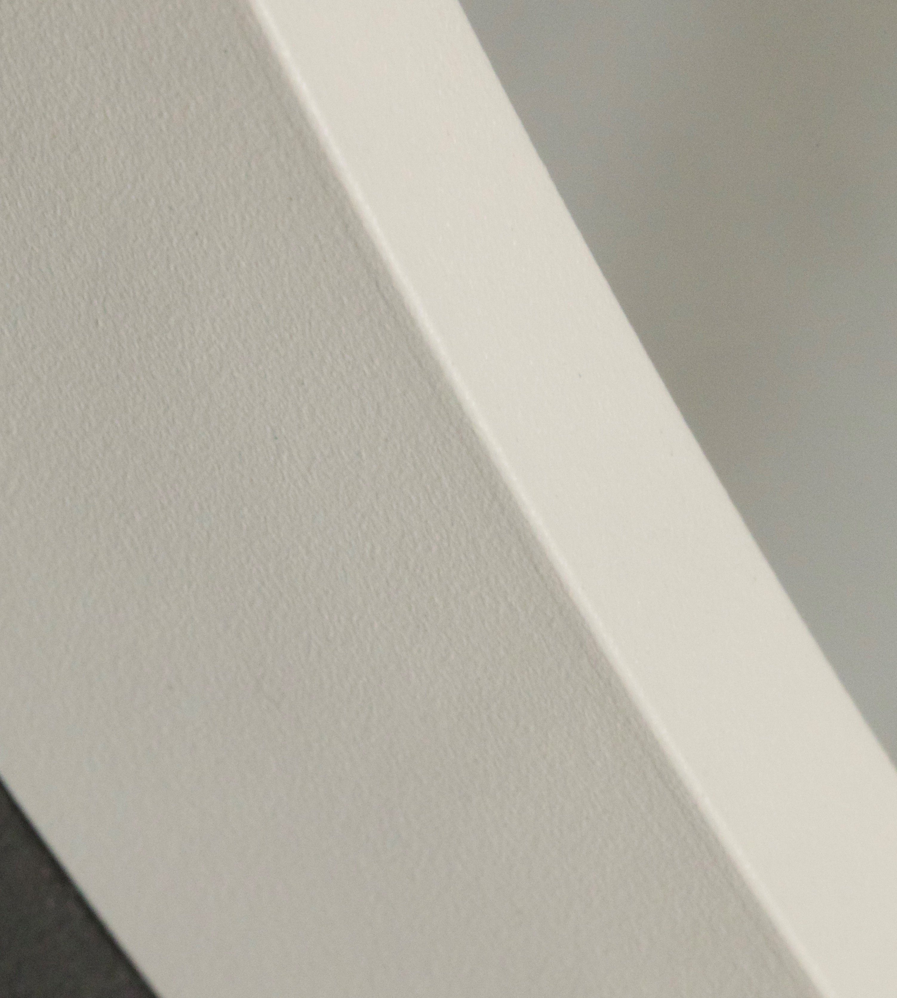 Metallrahmen weiß Badezimmerspiegel Flurspiegel), Home cm, weiß Durchmesser 60 Wandspiegel | Terra (weiß