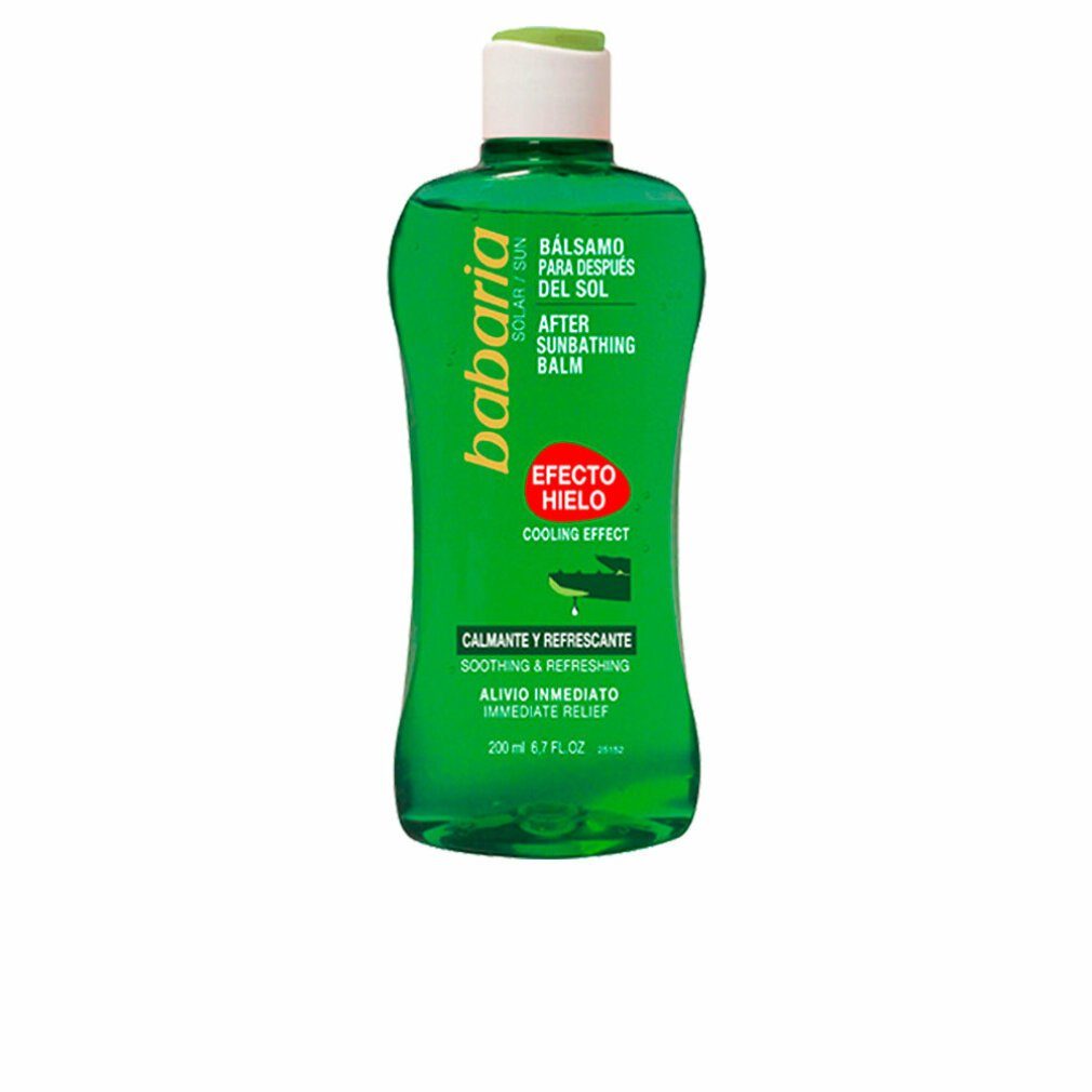 babaria Sonnenschutzpflege SOLAR ALOE VERA AFTER SUN gel efecto hielo