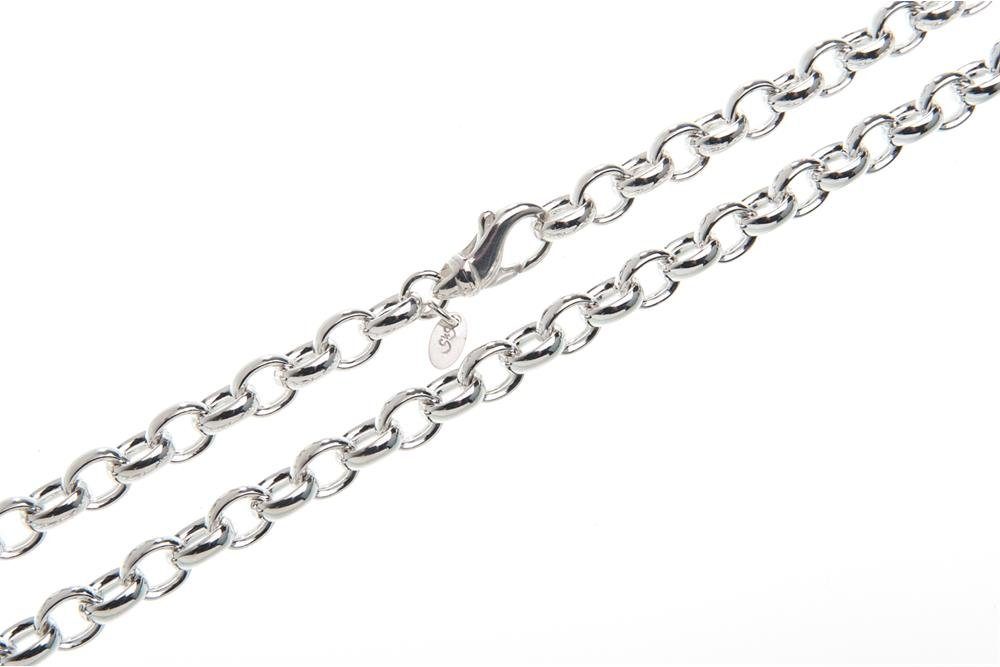 40-100cm von Länge 925 Silberkette Erbskette Silber, wählbar - Silberkettenstore 7mm