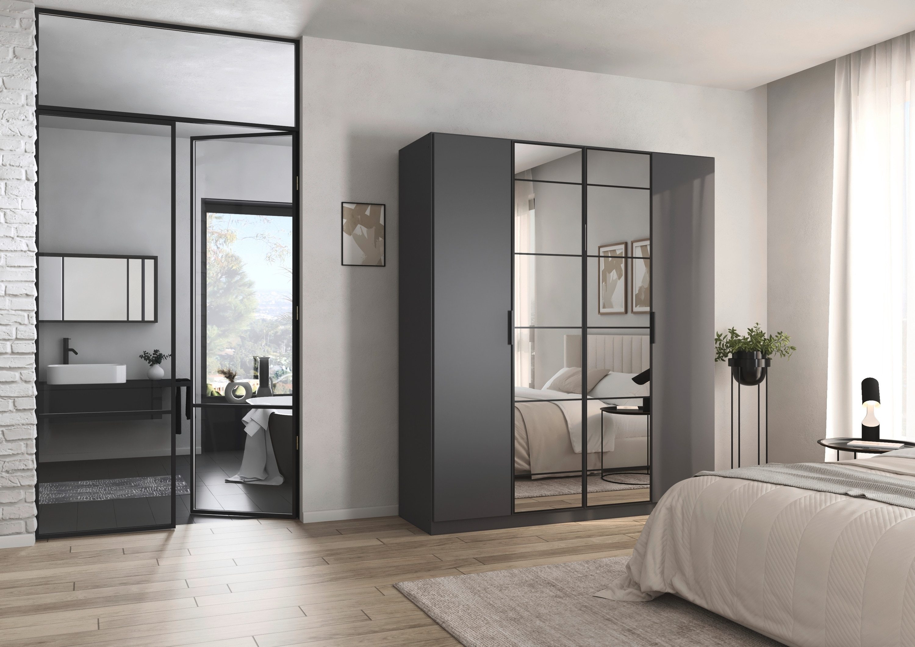 rauch Drehtürenschrank "Kleiderschrank Schrank Garderobe Schlafzimmerschran günstig online kaufen