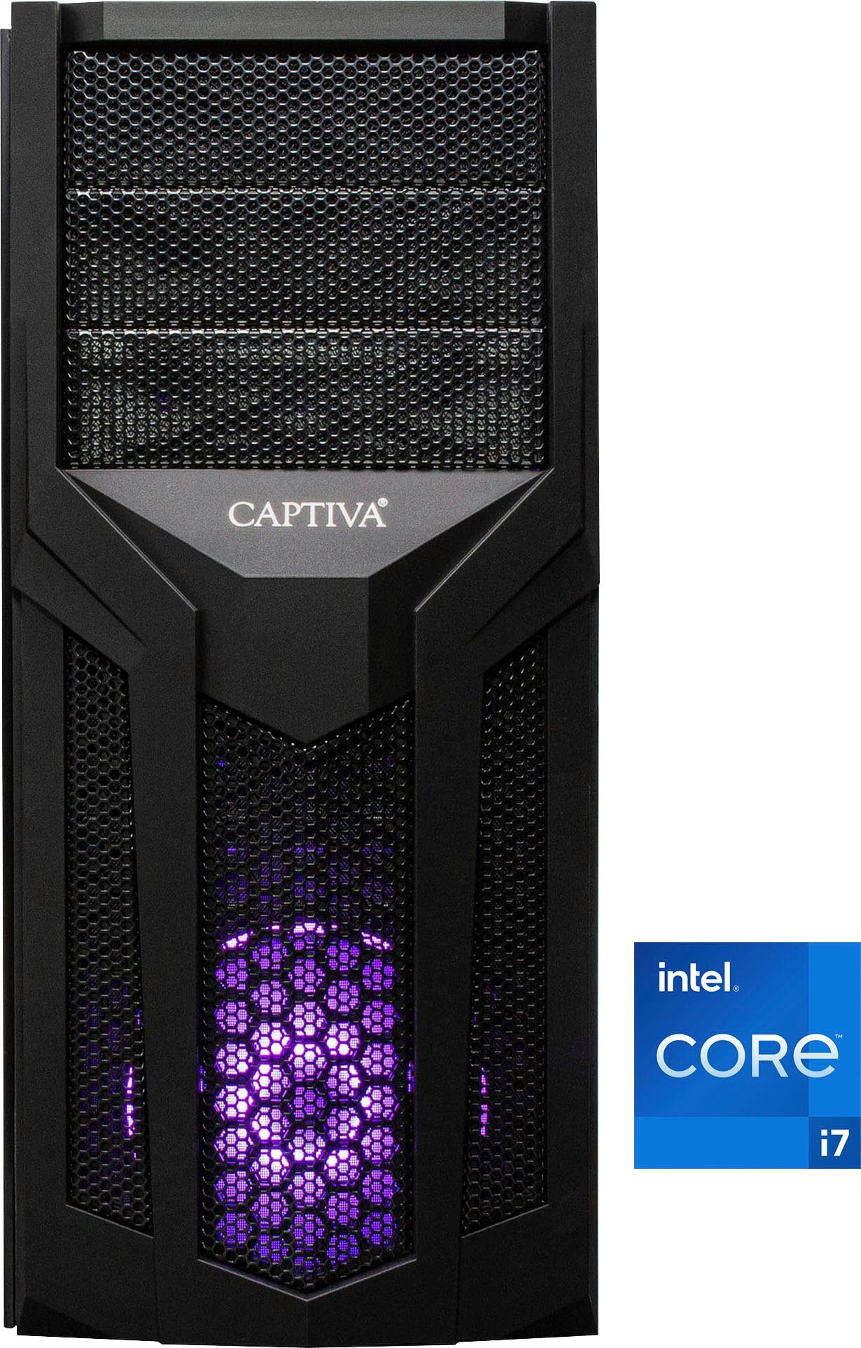 CAPTIVA Advanced Gaming I77-163 Gaming-PC (Intel Core i7 11700F, RTX 3060, 32 GB RAM, 500 GB SSD, Luftkühlung)