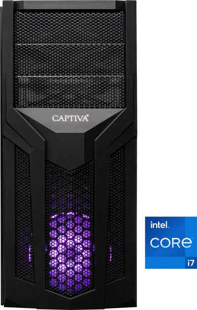 CAPTIVA Advanced Gaming I77-163 Gaming-PC (Intel Core i7 11700F, RTX 3060, 32 GB RAM, 500 GB SSD, Luftkühlung)