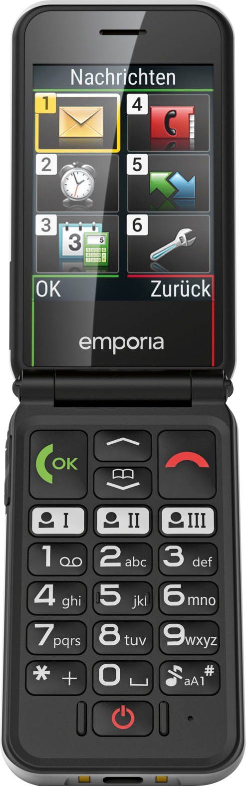 Emporia emporiaSIMPLICITYglam Klapphandy (7,11 cm/2,8 Zoll)