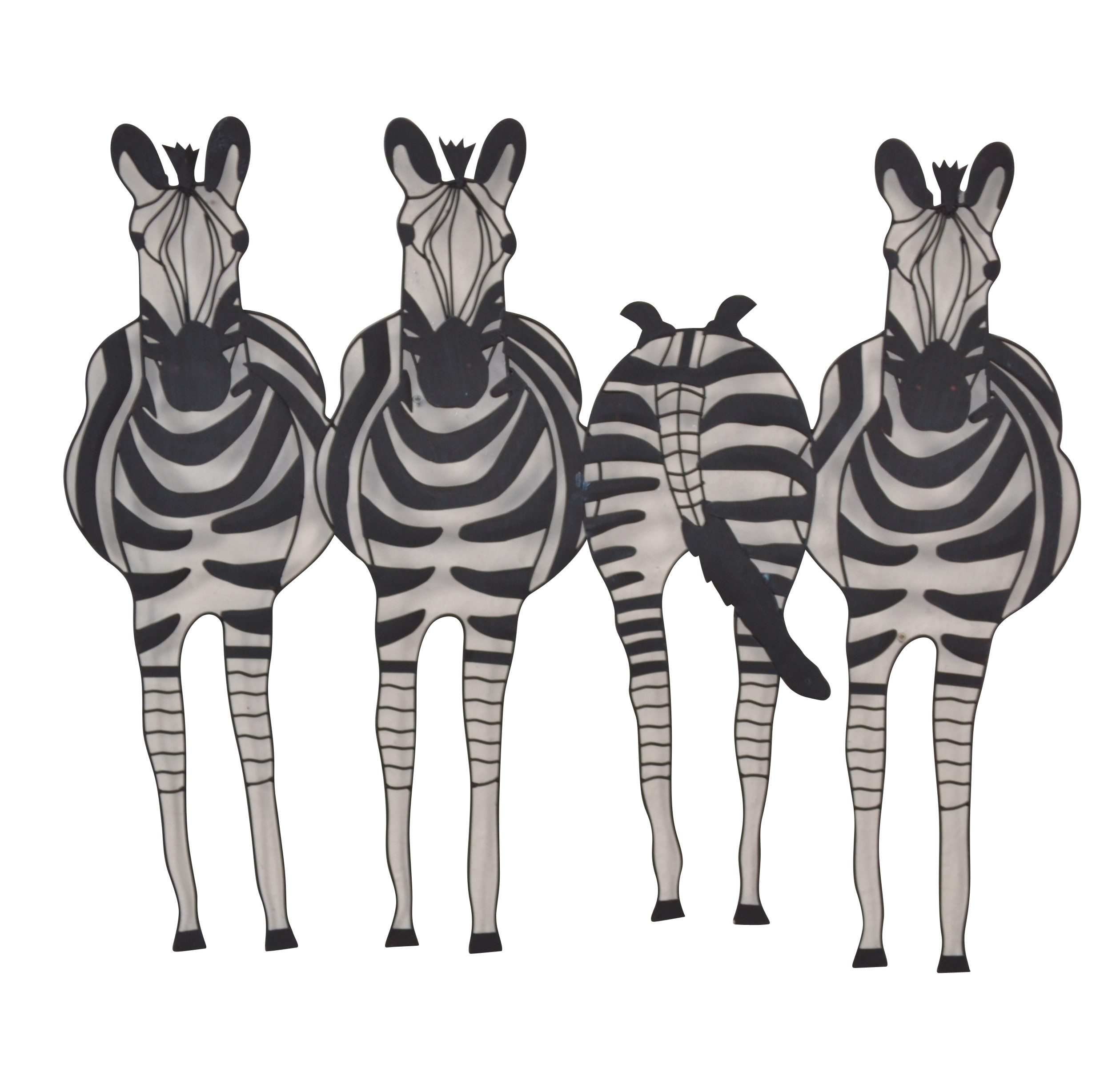 moebel-direkt-online Wanddekoobjekt Zebrafamilie günstig online kaufen
