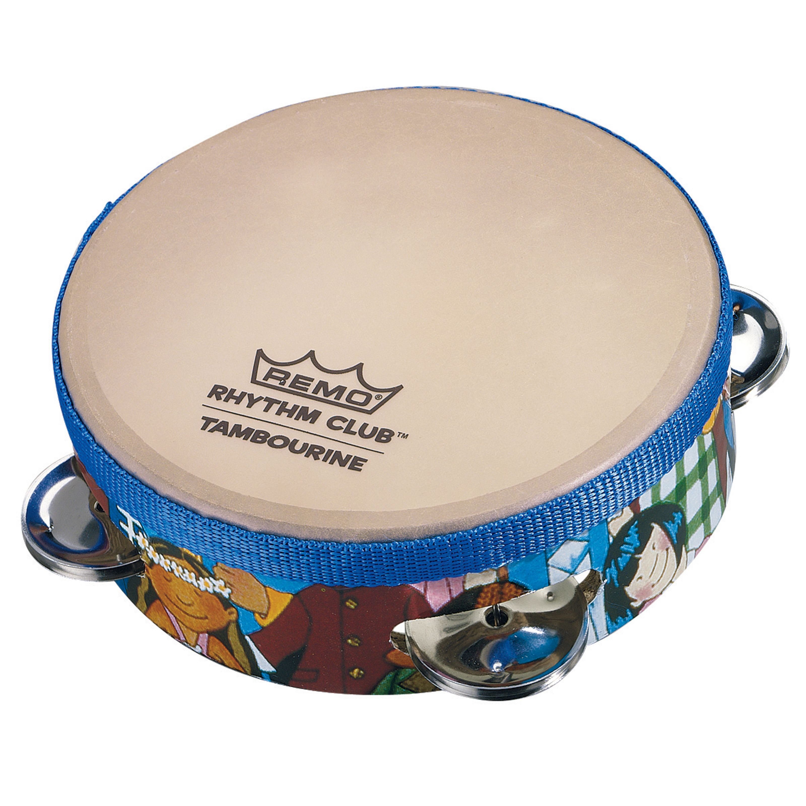 Remo Tambourine,Tambourine RH-2106-00 65"x175" Rhythm Club, Drums for Kids, Hand Percussion, Tambourine RH-2106-00, 6,5"x1,75", Rhythm Club - Hand Percussion für