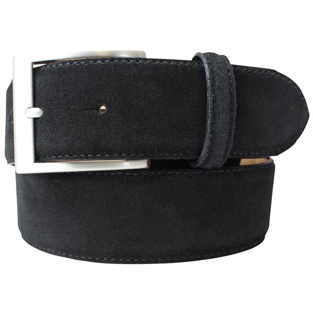 BELTINGER Ledergürtel Gürtel aus Veloursleder 4 cm - Hochwertiger Velour-Ledergürtel für Her (1-St)