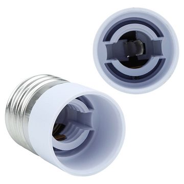 Intirilife Lampenfassung, (4-St), E27 auf E14 Lampensockel Adapter