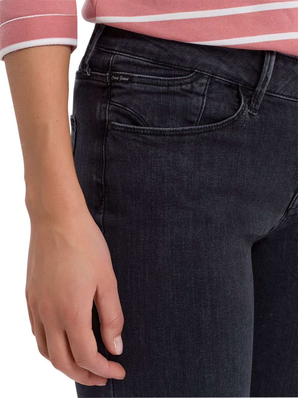 Damen Jeans Cross Jeans® Straight-Jeans ROSÈ mit Stretch