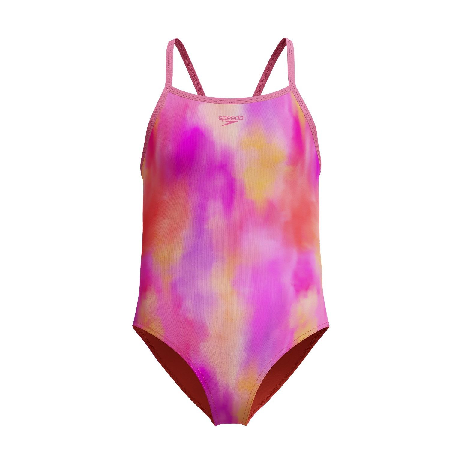 Speedo Badeanzug Schwimmanzug mit Print chlorbeständig und schnelltrocknend