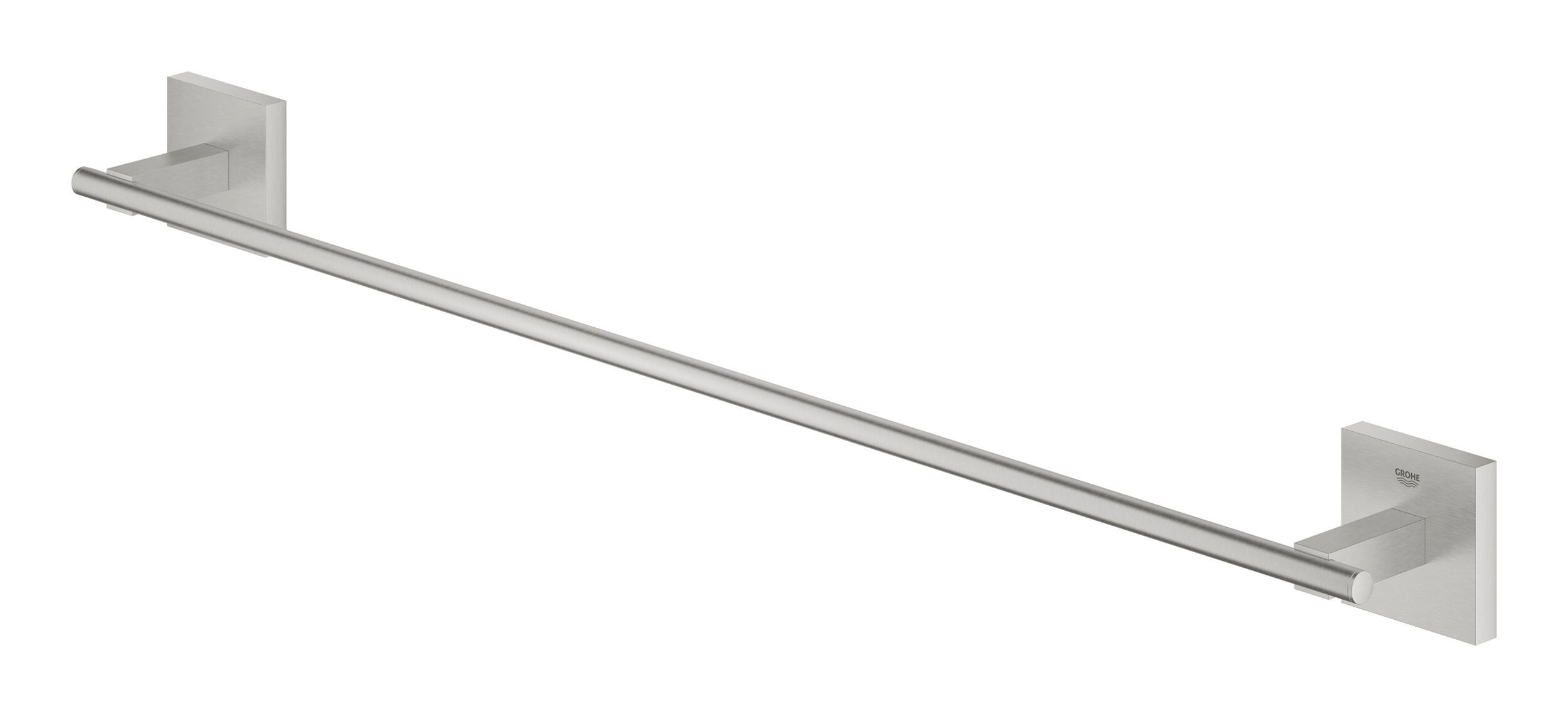 Grohe Handtuchhalter Start Cube, Badetuchhalter 600 mm - Supersteel