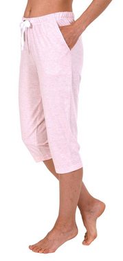 Normann Relaxanzug Damen Schlafanzug Capri-Hose /-lang Mix & Match- ideal zu kombinieren