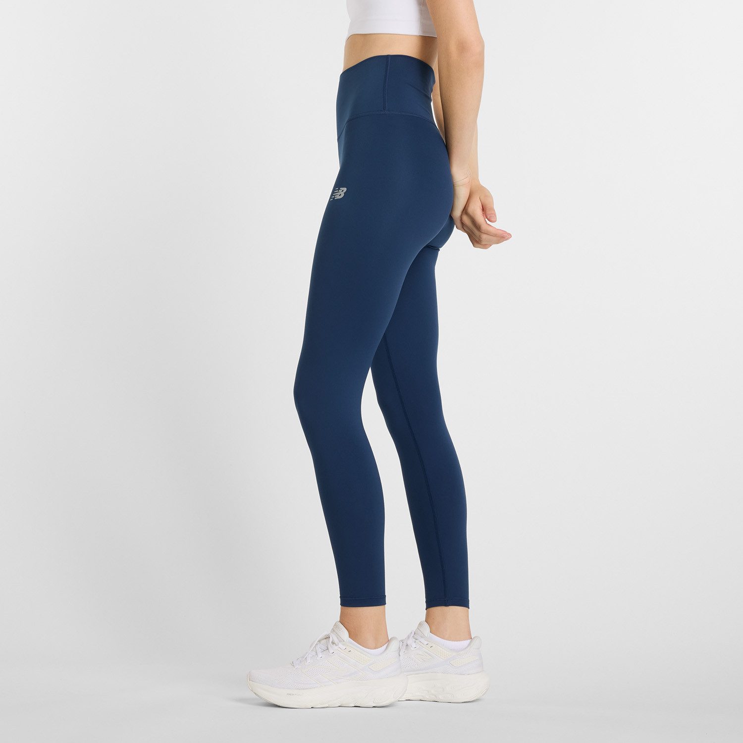 New Balance Lauftights NB HARMONY HIGH RISE LEGGING 25 für Training, aus Polyester und Elasthan, in den Größen XS bis XXL