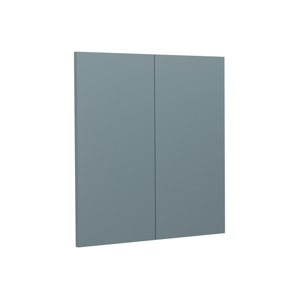 Vicco Hängeschrank R-Line, Blau-Grau, 59.2 x 59 cm Möbelfront für den Hängeschrank (1-St)