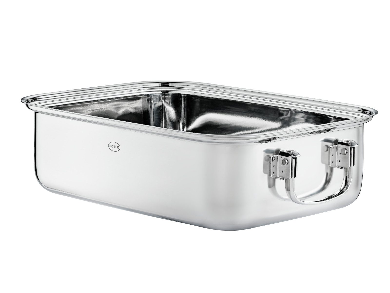 RÖSLE Bräter ELEGANCE Bratreine 37 x 27 cm, Edelstahl 18/10
