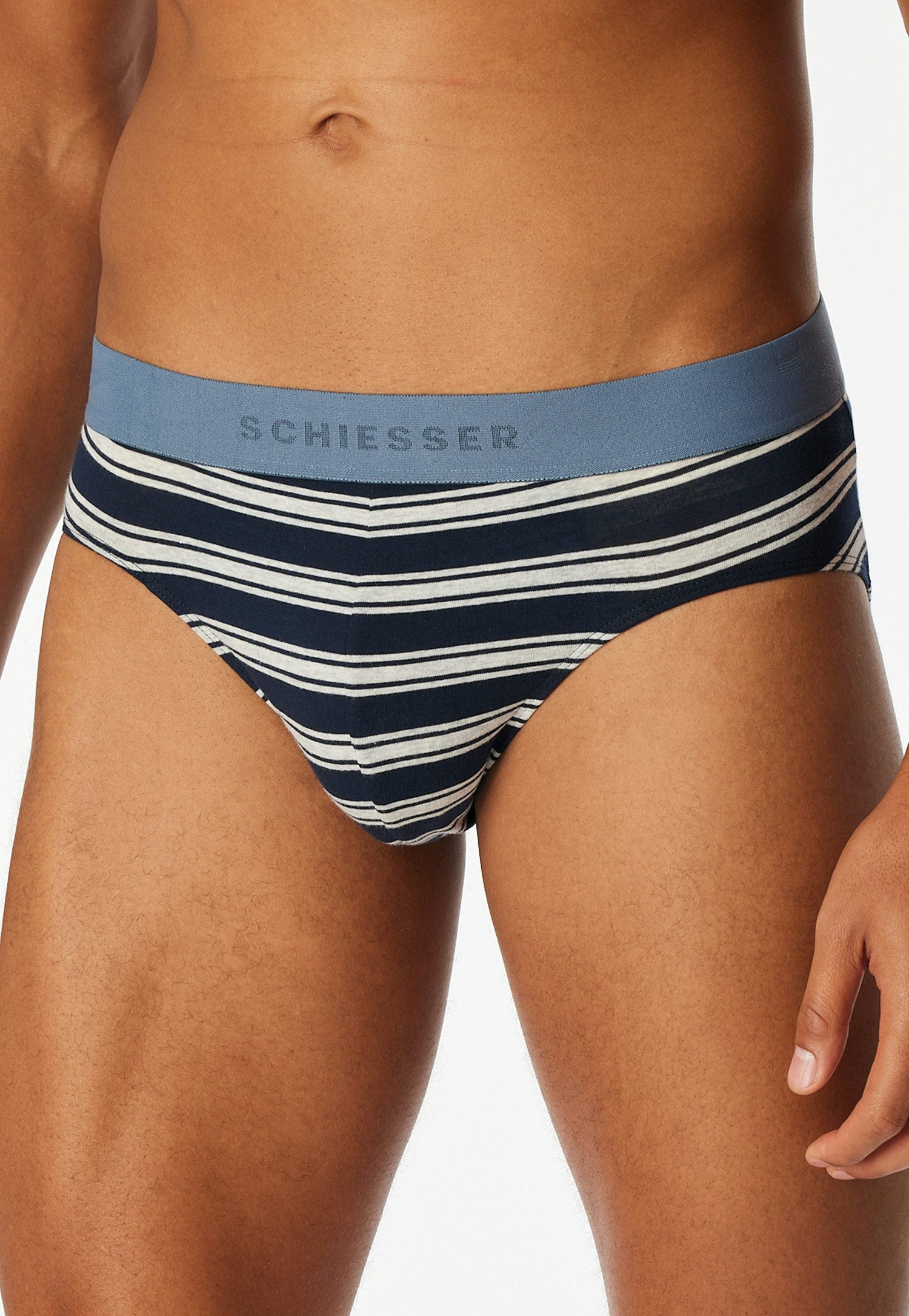 Schiesser Rioslip ""95/5"", (3er Pack), mit farbigem Webgummibund günstig online kaufen