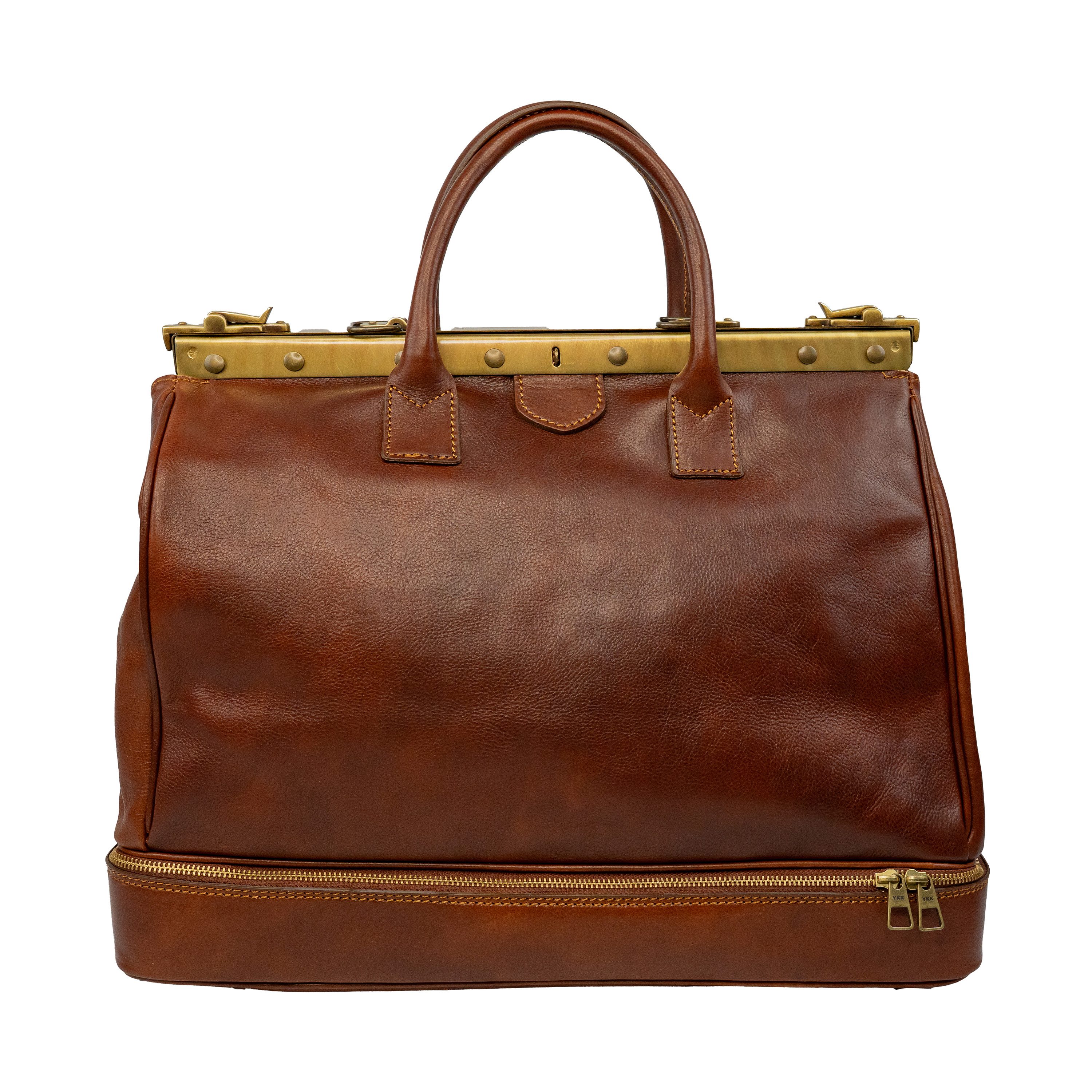 bupell Arzttasche Samuele, Hebammentasche Doktortasche aus pflanzlich gegerbtem Leder