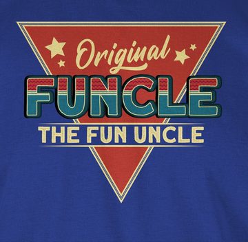 Shirtracer T-Shirt Original Funcle - The Fun Uncle - V2 - Bruder und Onkel Geschenk - Herren Premium T-Shirt Familie Geschenke