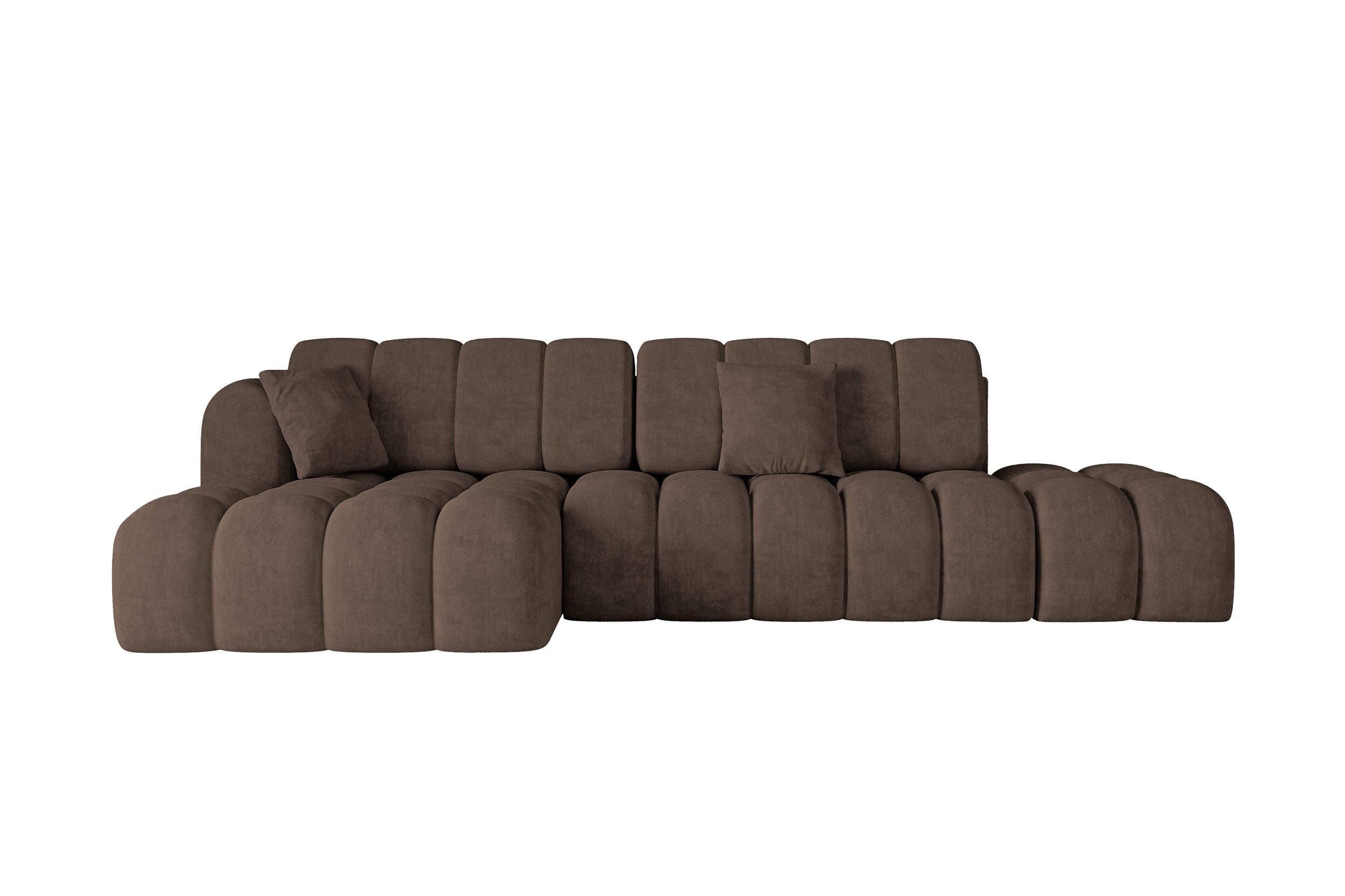 ALTDECOR Ecksofa OLEA-L2-S, Couch mit Schlaffunktion, Wohnzimmer - Ecksofa, Corner Sofa Bett Eckcouch Couch L-Form Schlafcouch Ausziehbar