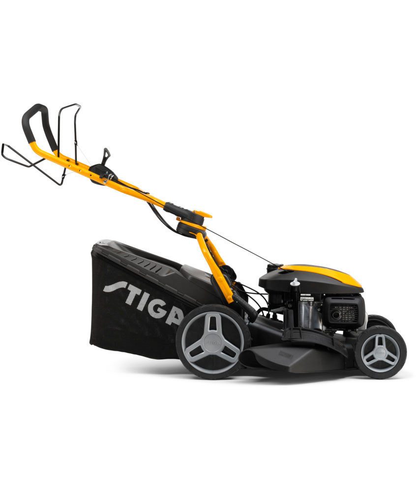 STIGA GARDEN Petrol Lawn Mower Combi 748 V, 46 cm cutting width, mulching function, HONDA engine, wheel drive