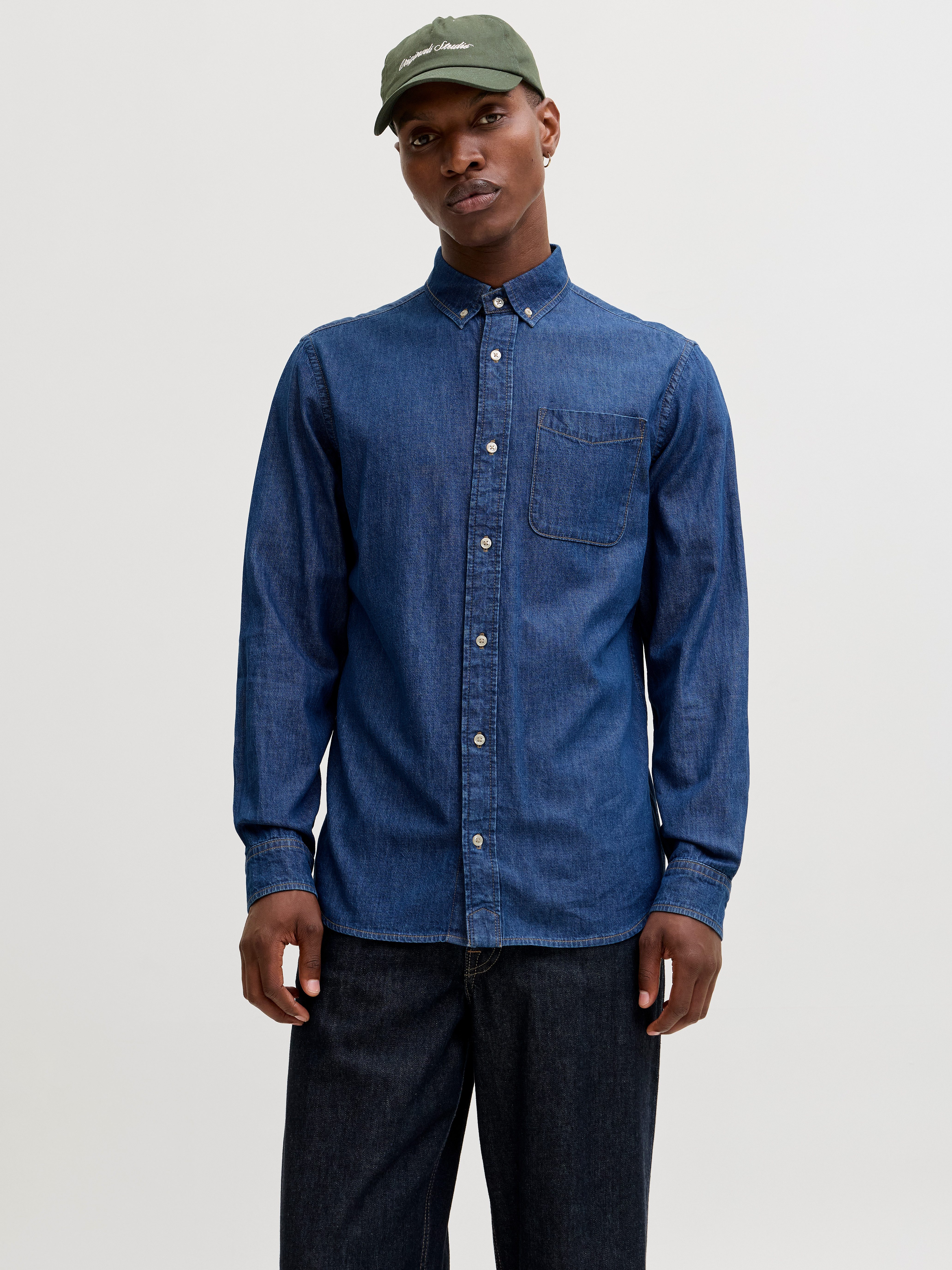 Jack & Jones Jeanshemd JJEBROOK JJOXFORD SHIRT AKM 990 NOOS günstig online kaufen