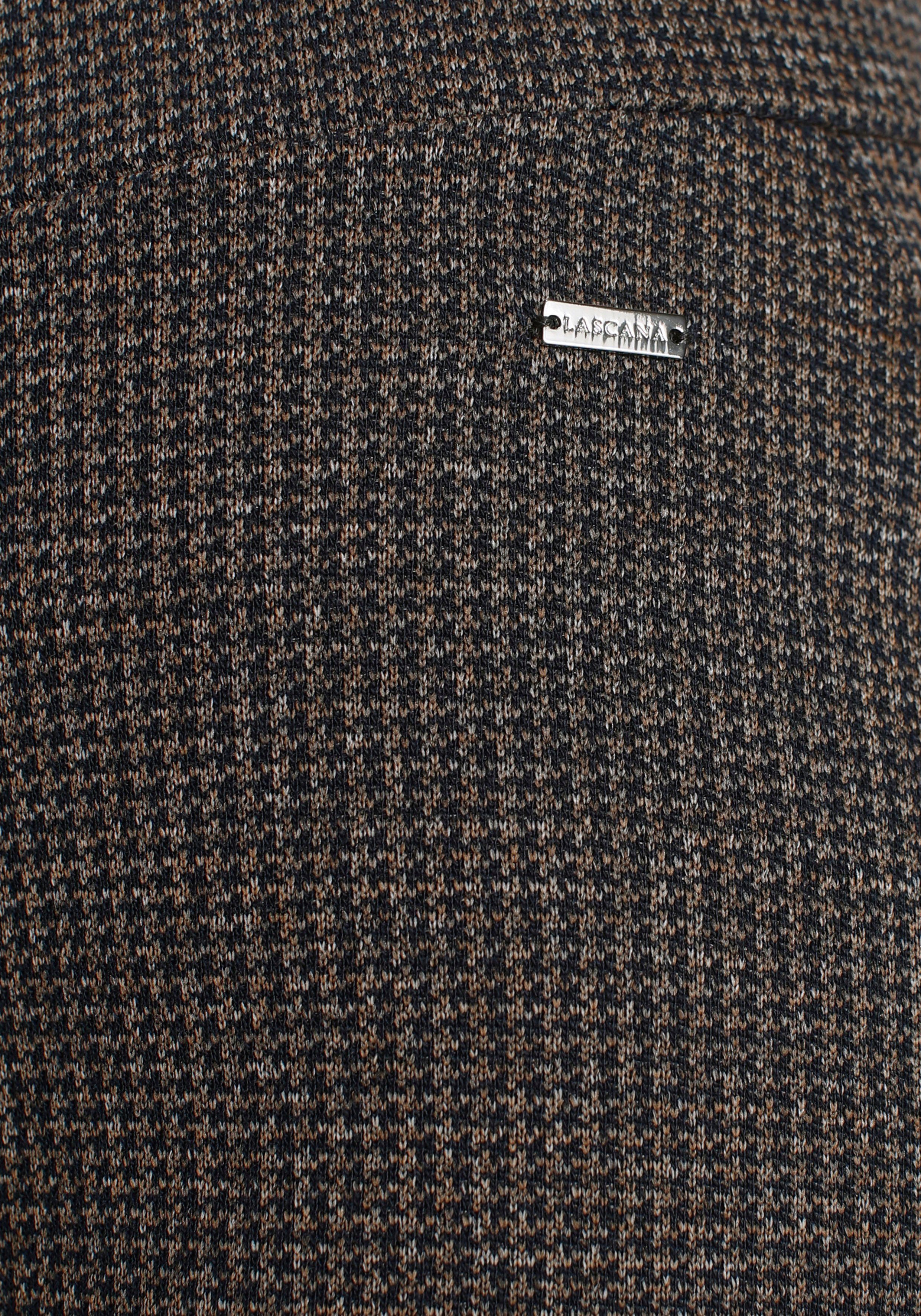 LASCANA Leggings mit Ajour Karomuster