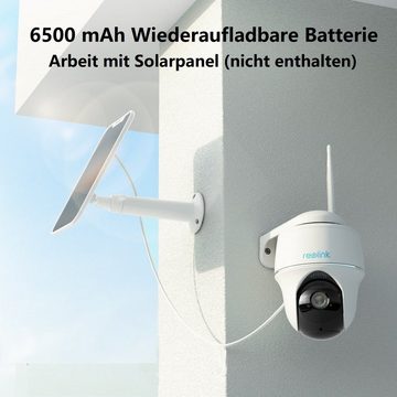 Reolink Argus PT Pro WLAN Akku 4MP Überwachungskamera (Außenbereich, 2,4/5GHz WLAN, 355°/140° Schwenkbare, 2-Wege Audio, Smarte Erkennung)