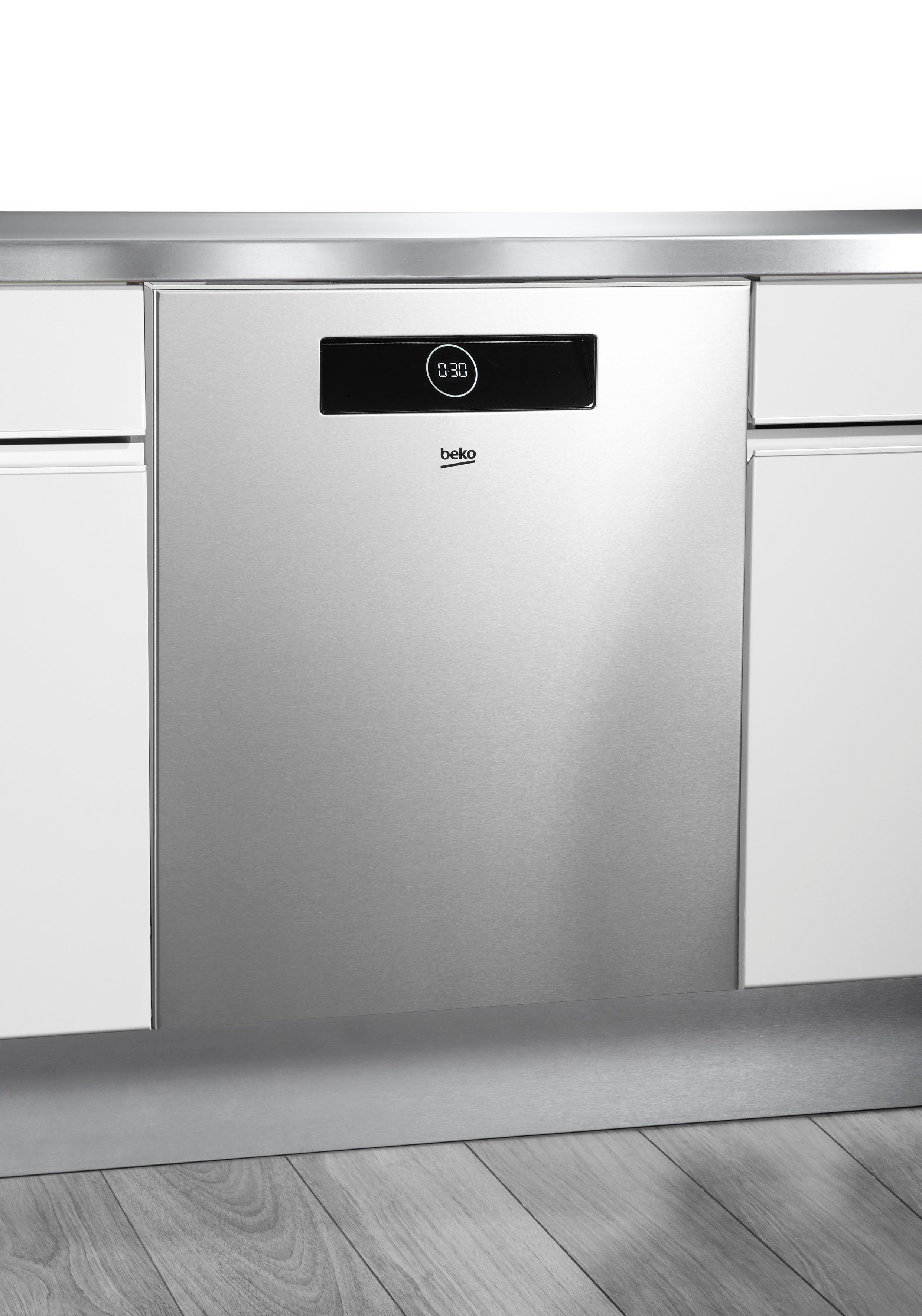BEKO Unterbaugeschirrspüler BDDN38450XD 7604291677, 9,9 l, 14 Maßgedecke, hocheinbaufähig