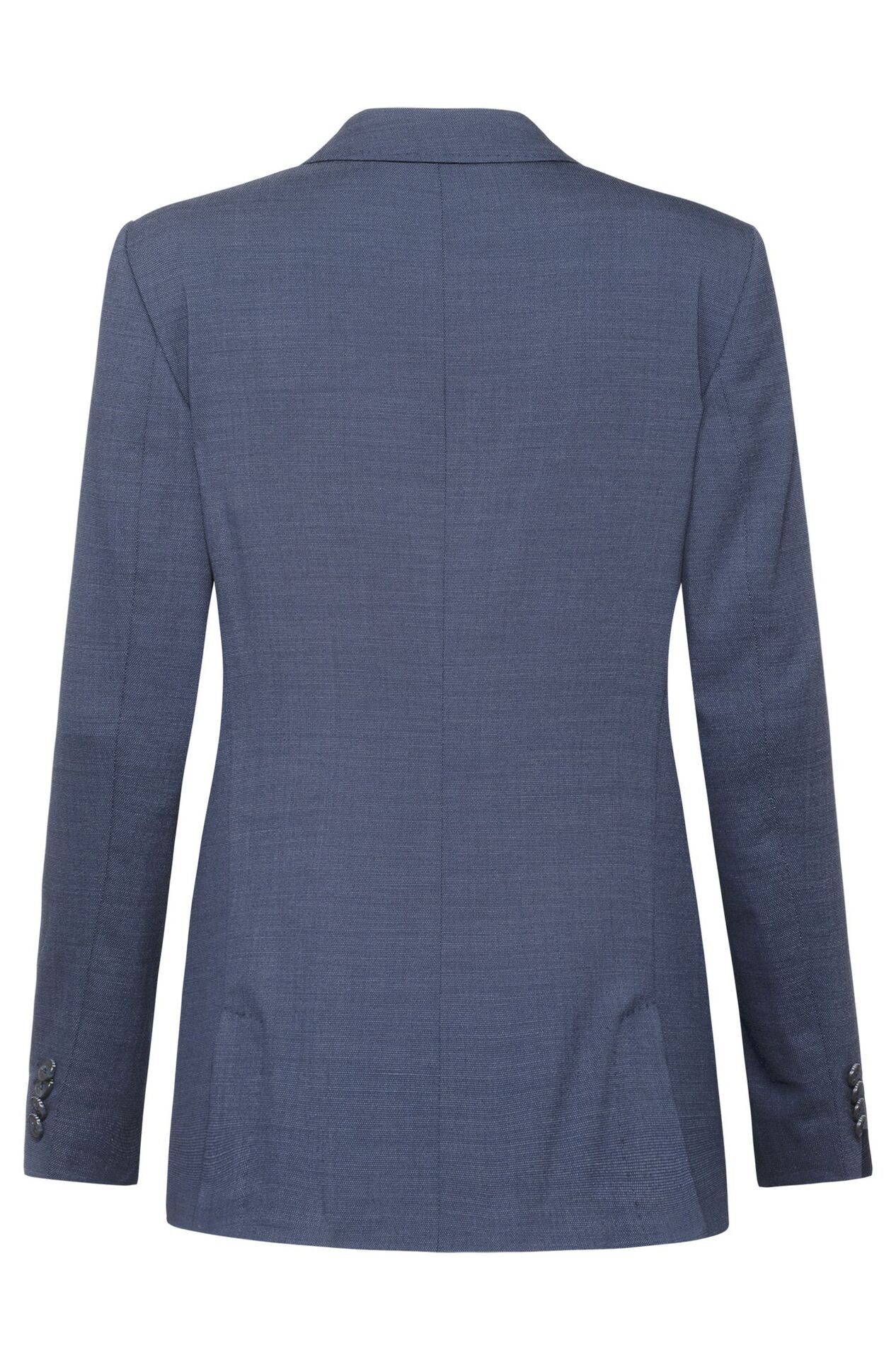 GREIFF Longblazer Greiff Modern WITH 37.5® Damen Langblazer Mittelblau PINP günstig online kaufen