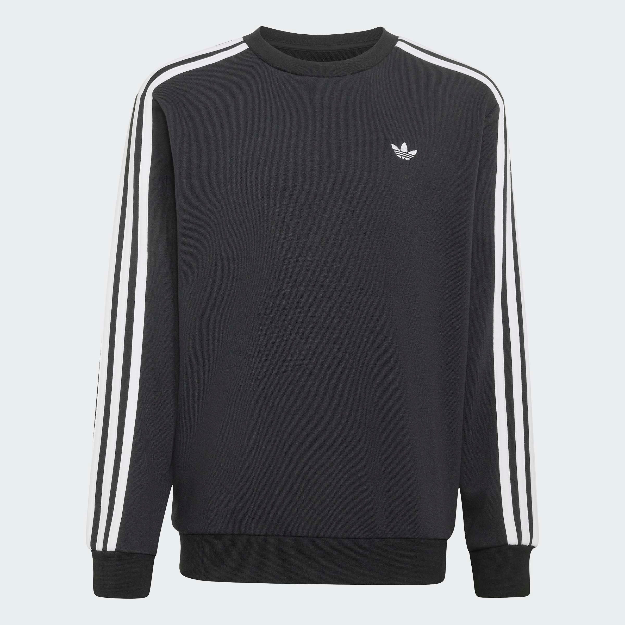 Sweatshirt LOCKERES 3-STREIFEN RUNDHALS-SWEATSHIRT