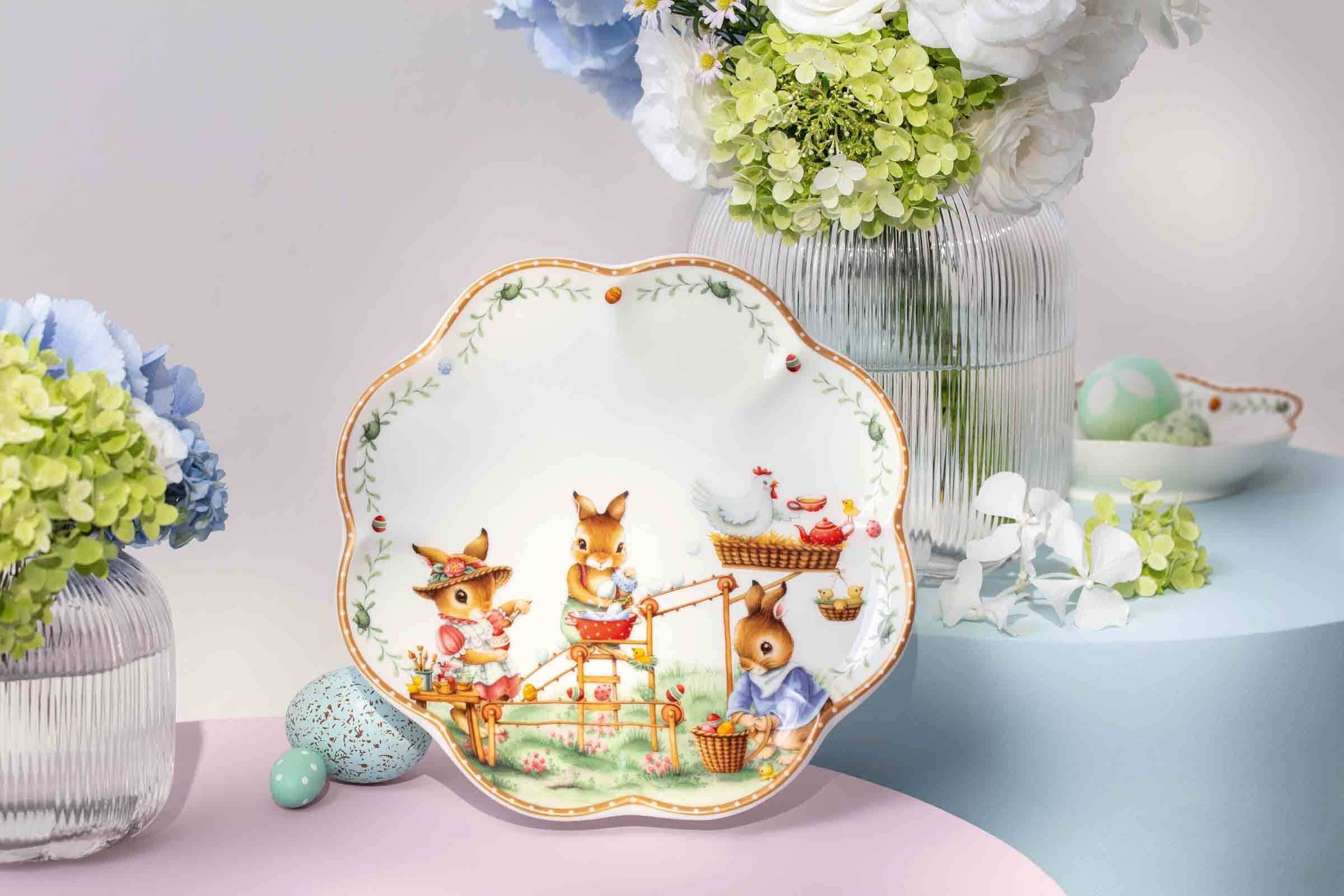 Villeroy & Boch Kombiservice Easter Edition Jahres-Set 5er Set (5-tlg), 1 Personen, Porzellan