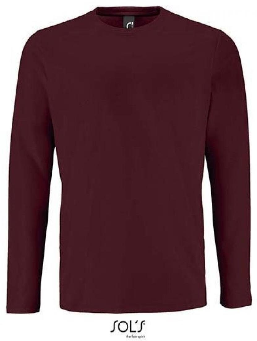 SOLS Langarmshirt Herren Long-Sleeve T-Shirt Imperial