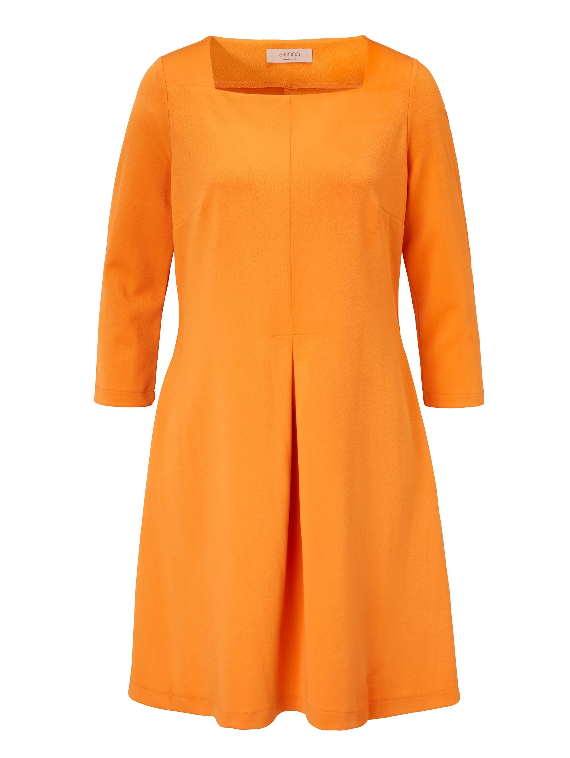 Sienna Kleid, Kleid mit Karree-Ausschnitt und großer Kellerfalte in vorder  online kaufen | OTTO