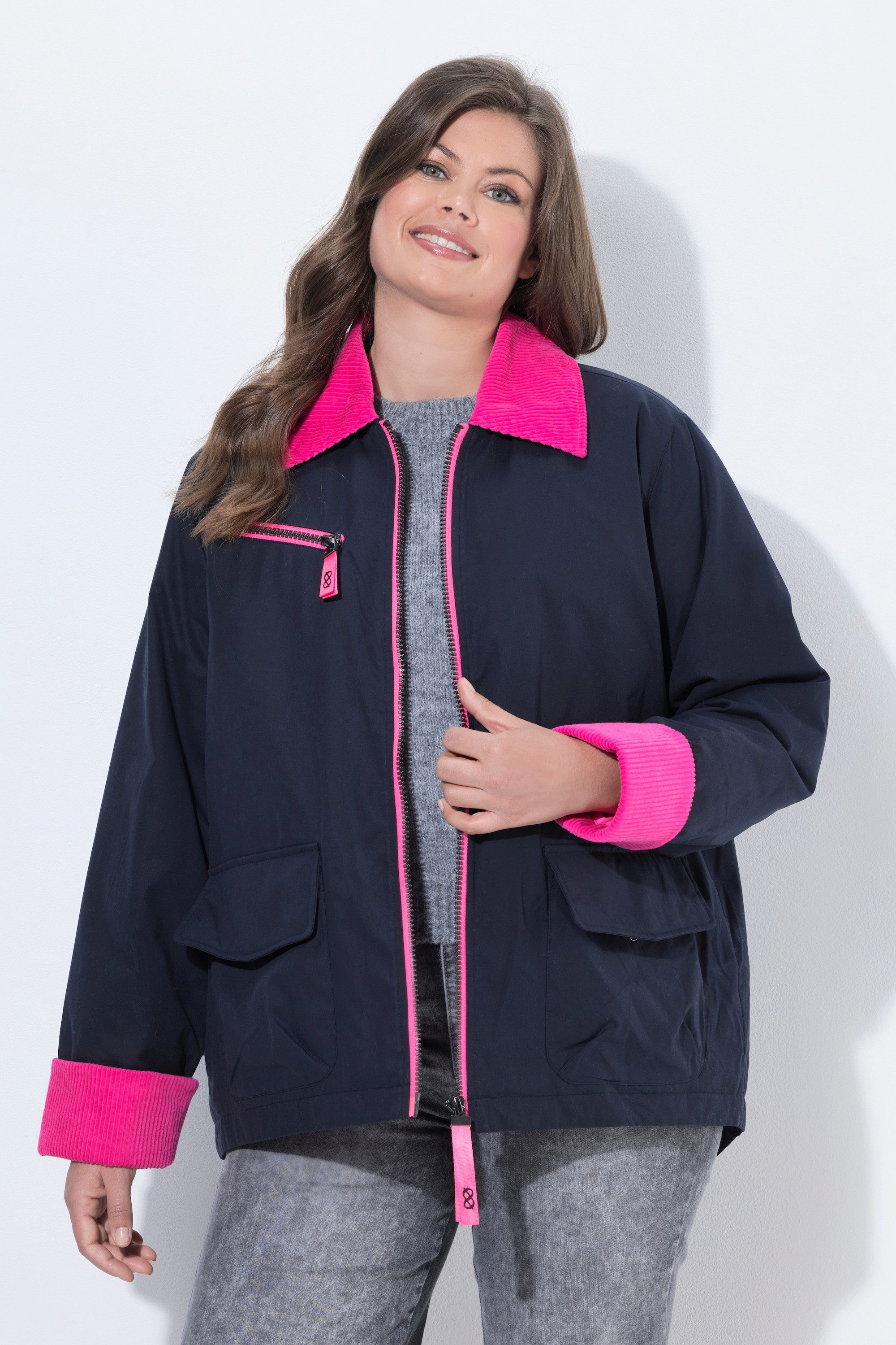 Laurasøn Parka Cotton Jacke Cord Kragen