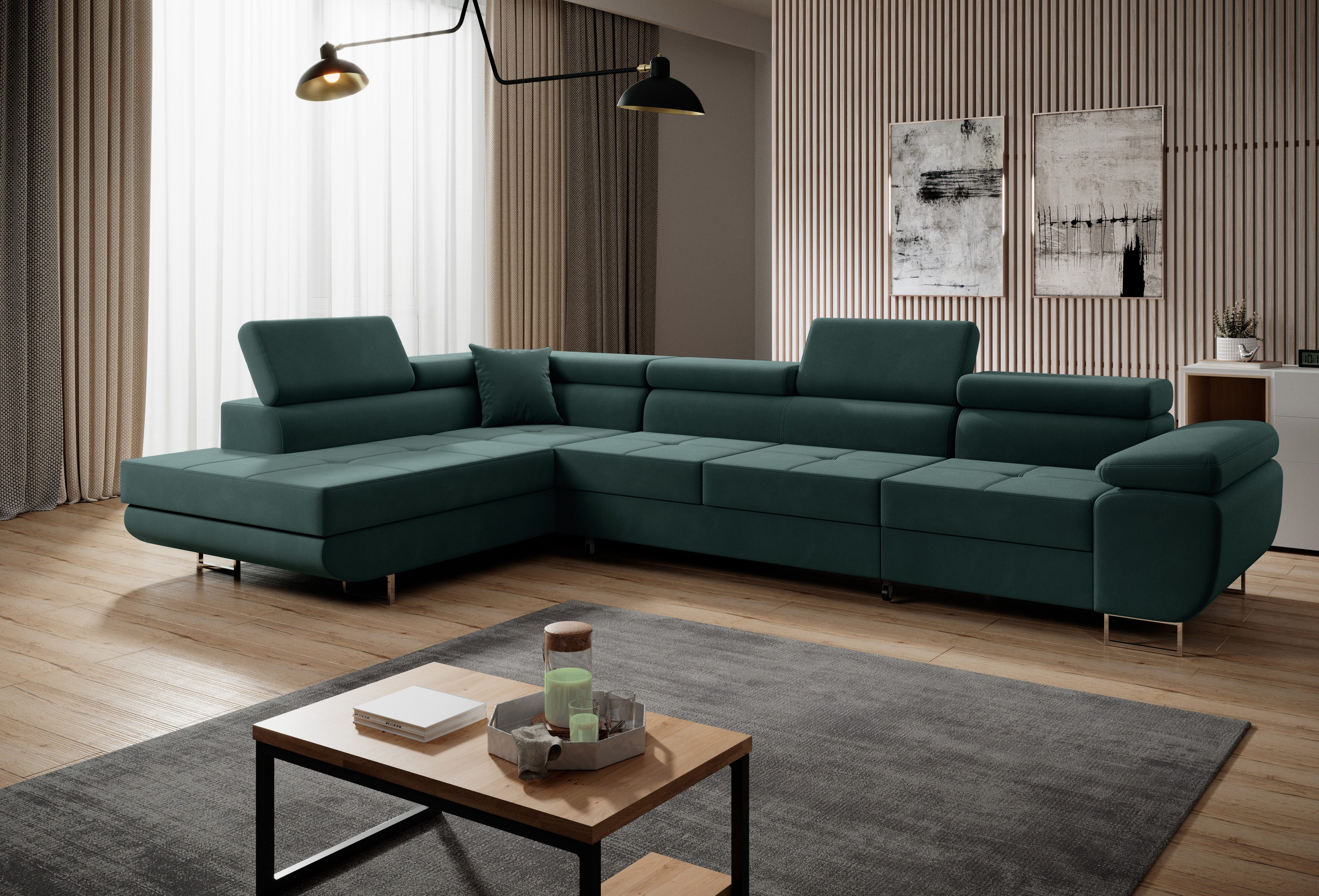 Muffo Ecksofa Wild Maxi, Schlaffunktion