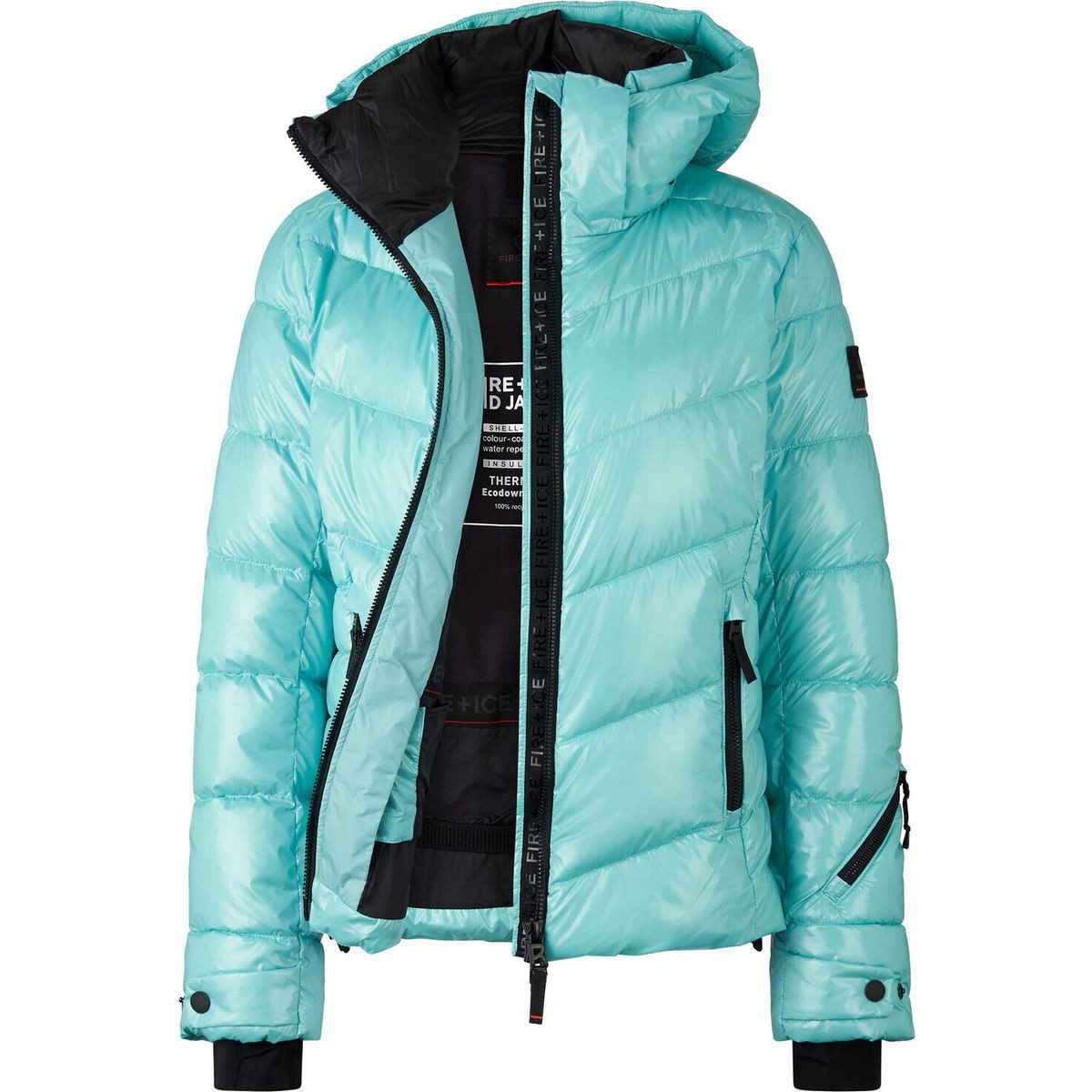 Bogner Fire + Ice Skijacke SAELLY2 Hochwertige Ski-Steppjacke mit abnehmbarer Kapuze