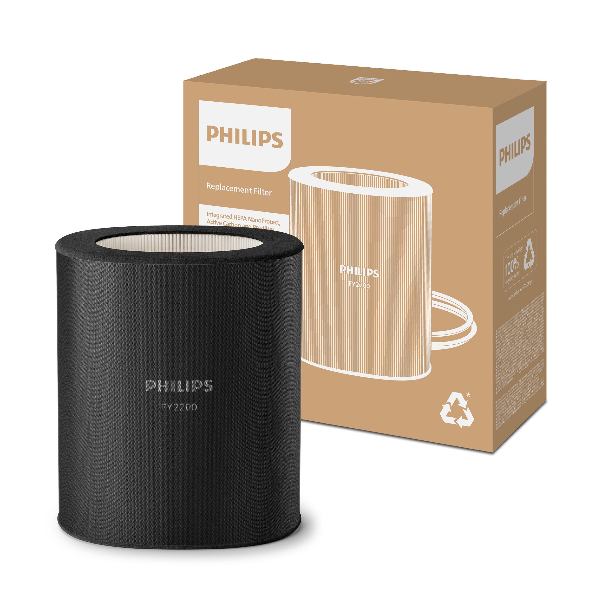 Philips Ersatzfilter FY2200/30 HEPA NanoProtect Filter, günstig online kaufen