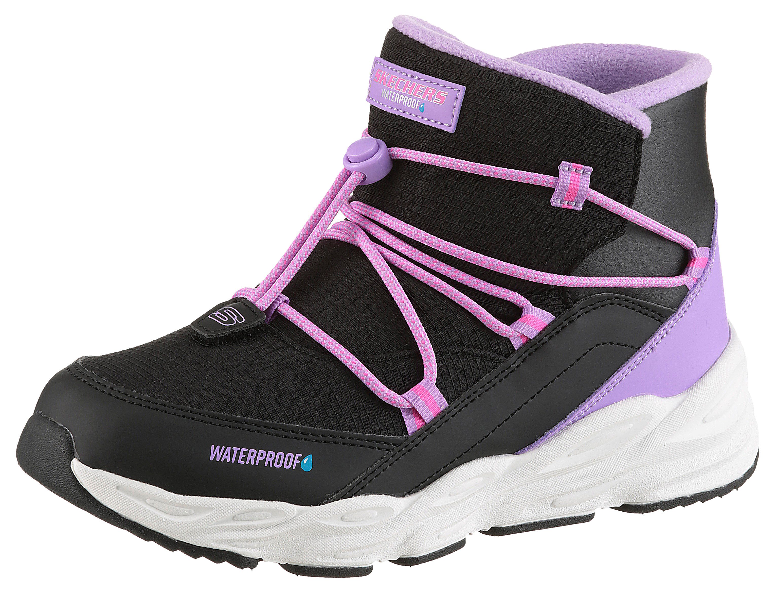 Skechers TURBO TREAD Schlupfboots Winterboots mit Gummizug, Größenschablone zum Download