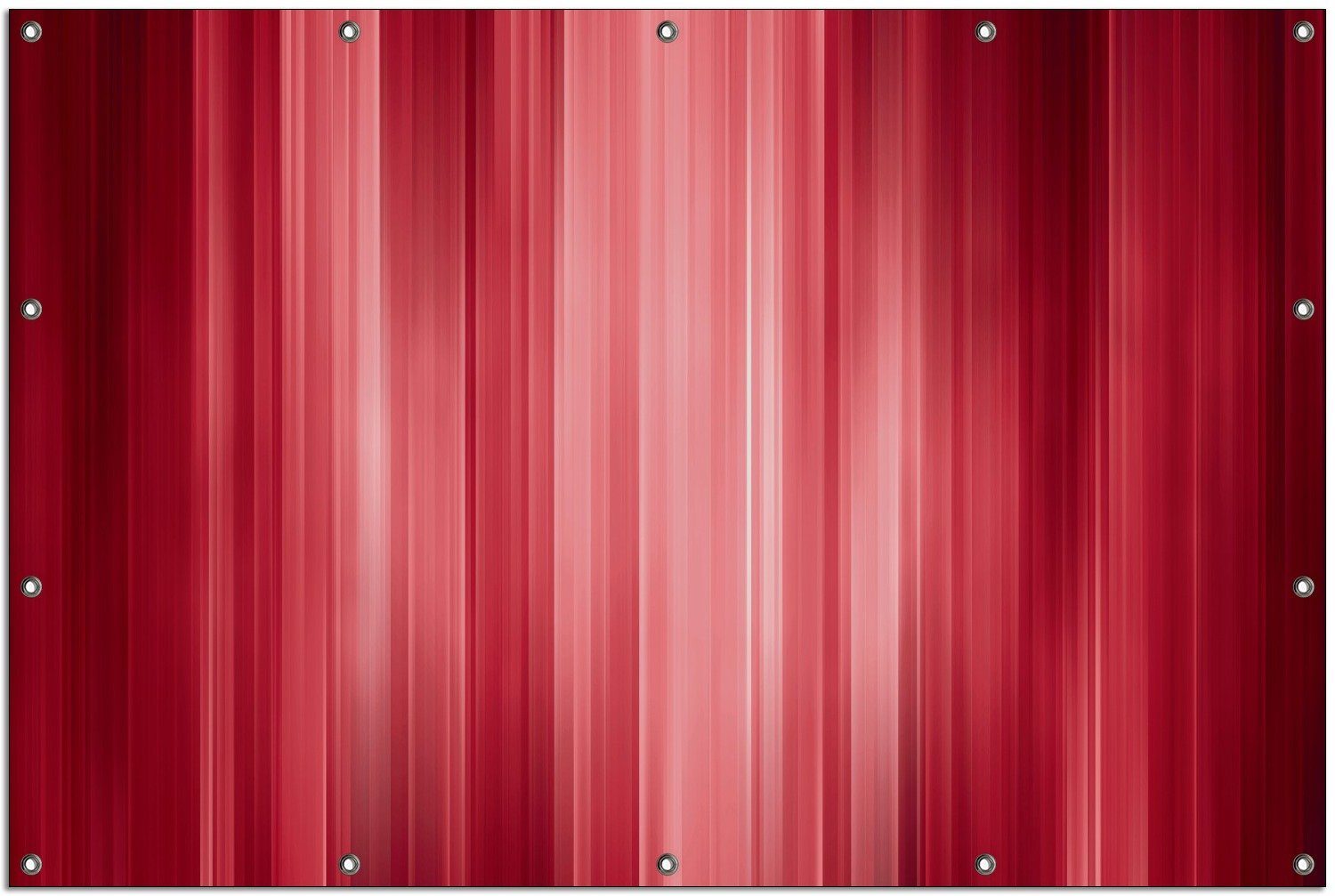 Wallario Sichtschutzzaunmatten Rot und schwarz gestreift - Abstraktes Streifenmuster