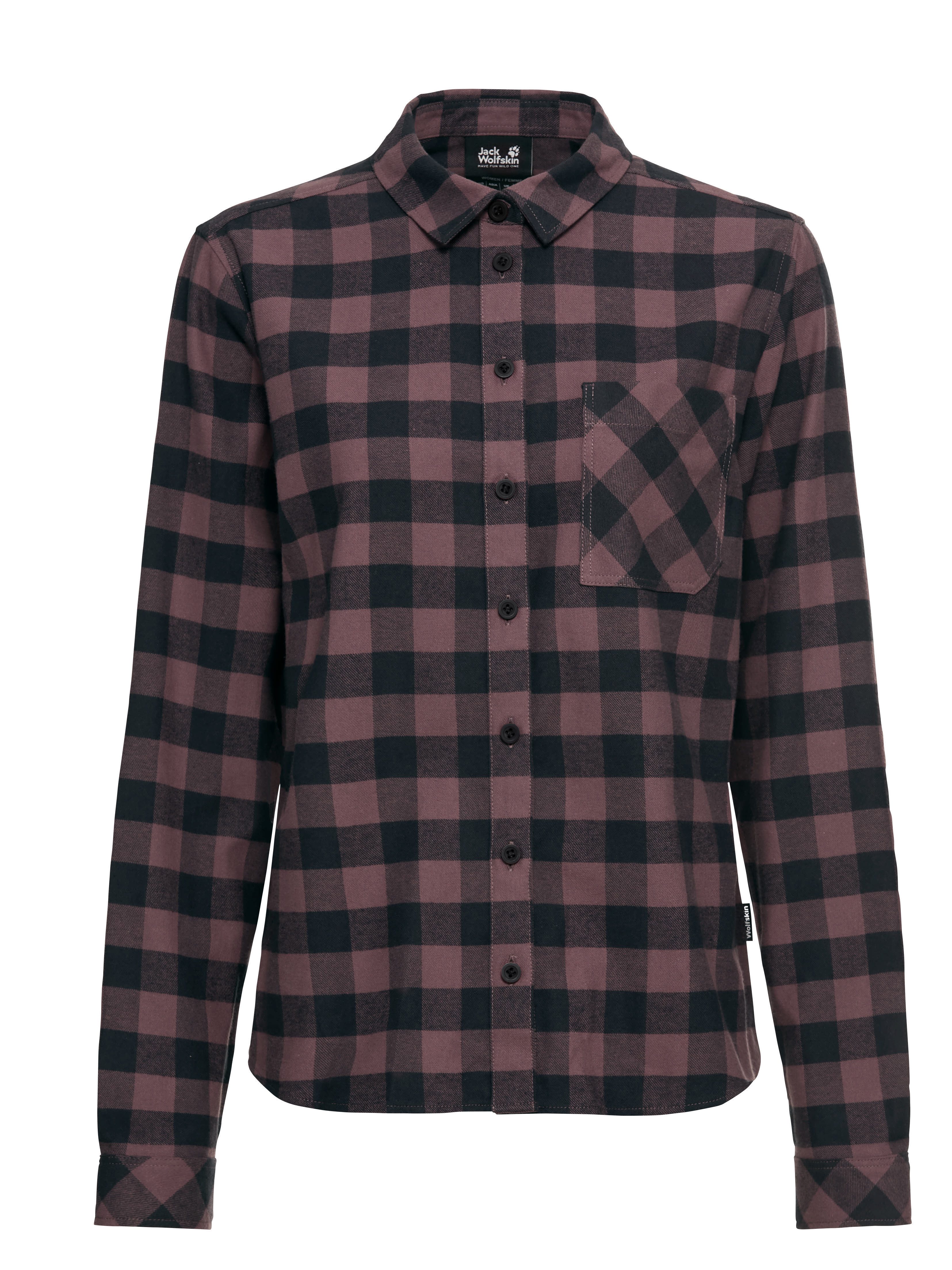 Jack Wolfskin Langarmhemd DA LITE FLANNEL SHIRT